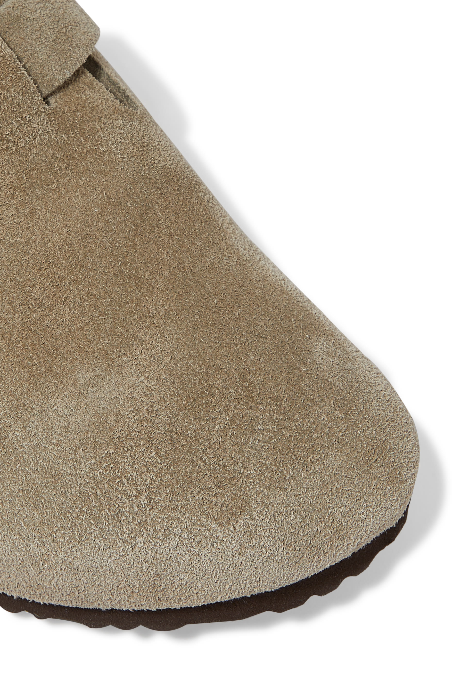 Kids Boston Suede Clogs