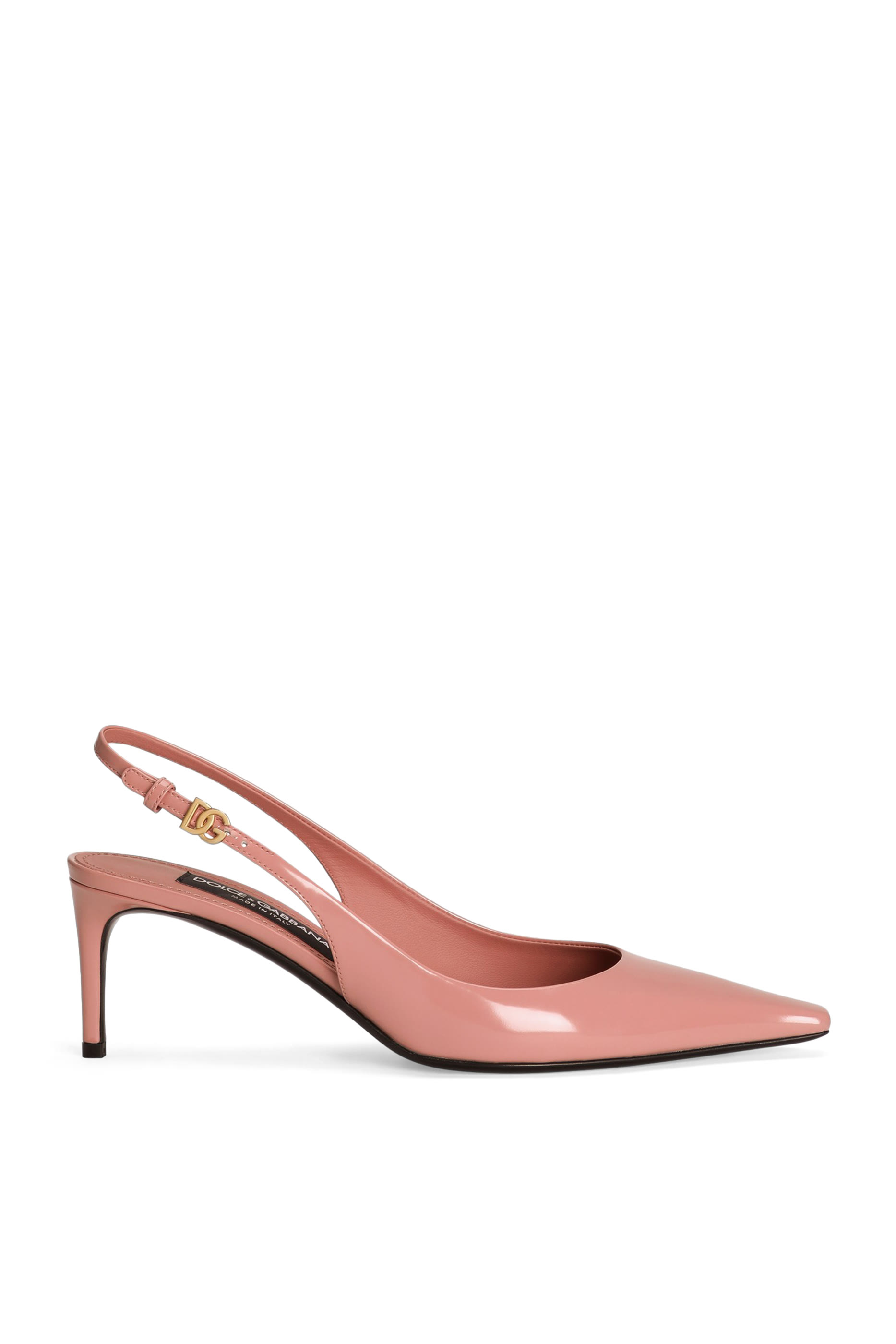  Polished Calfskin 90 Slingbacks