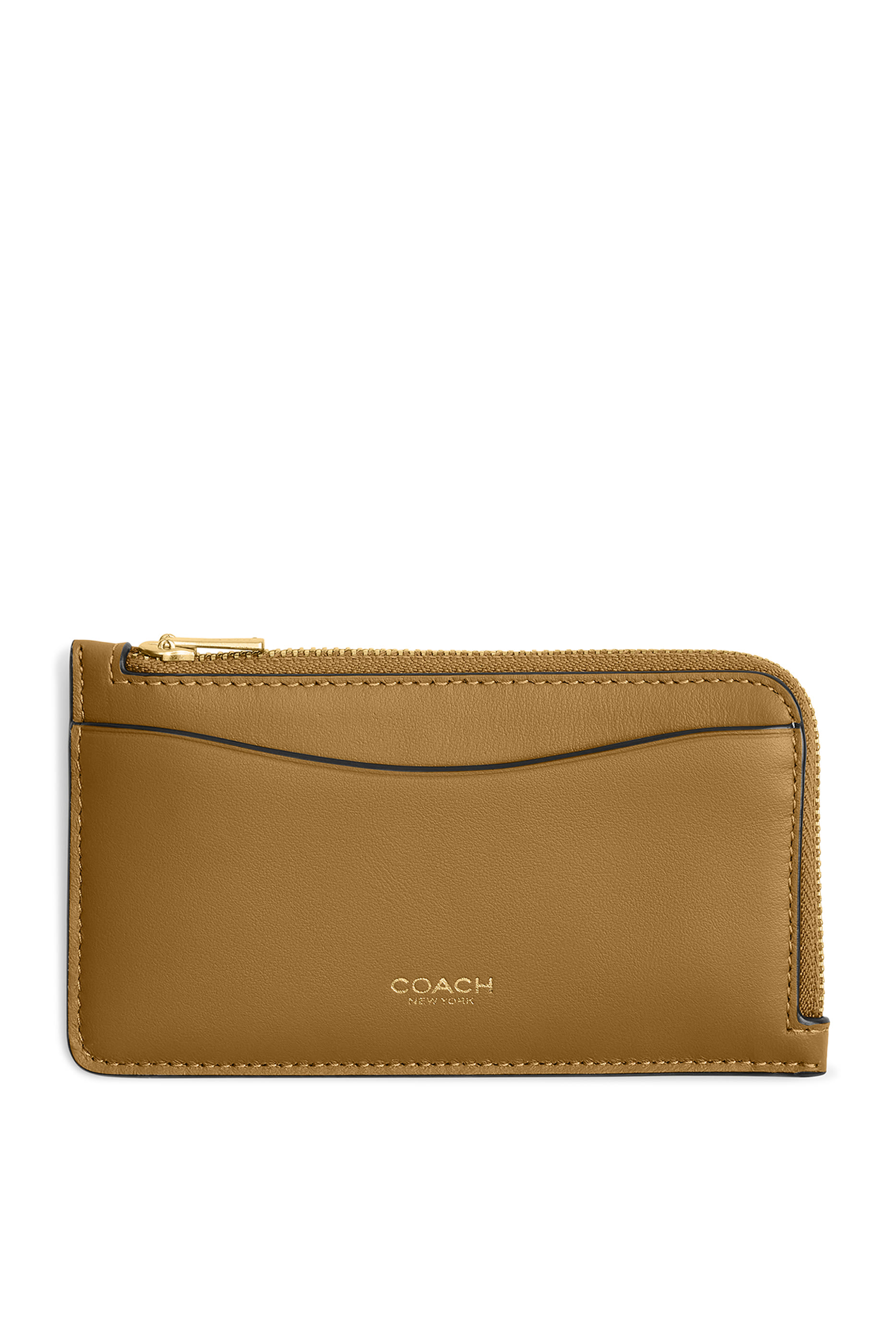 Leather Zip Around Wallet