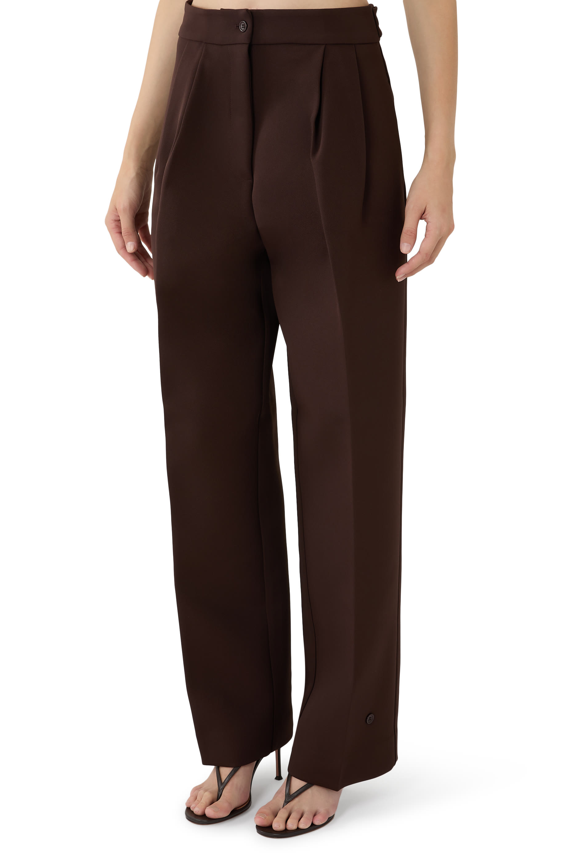 Doyer Pleated Trousers