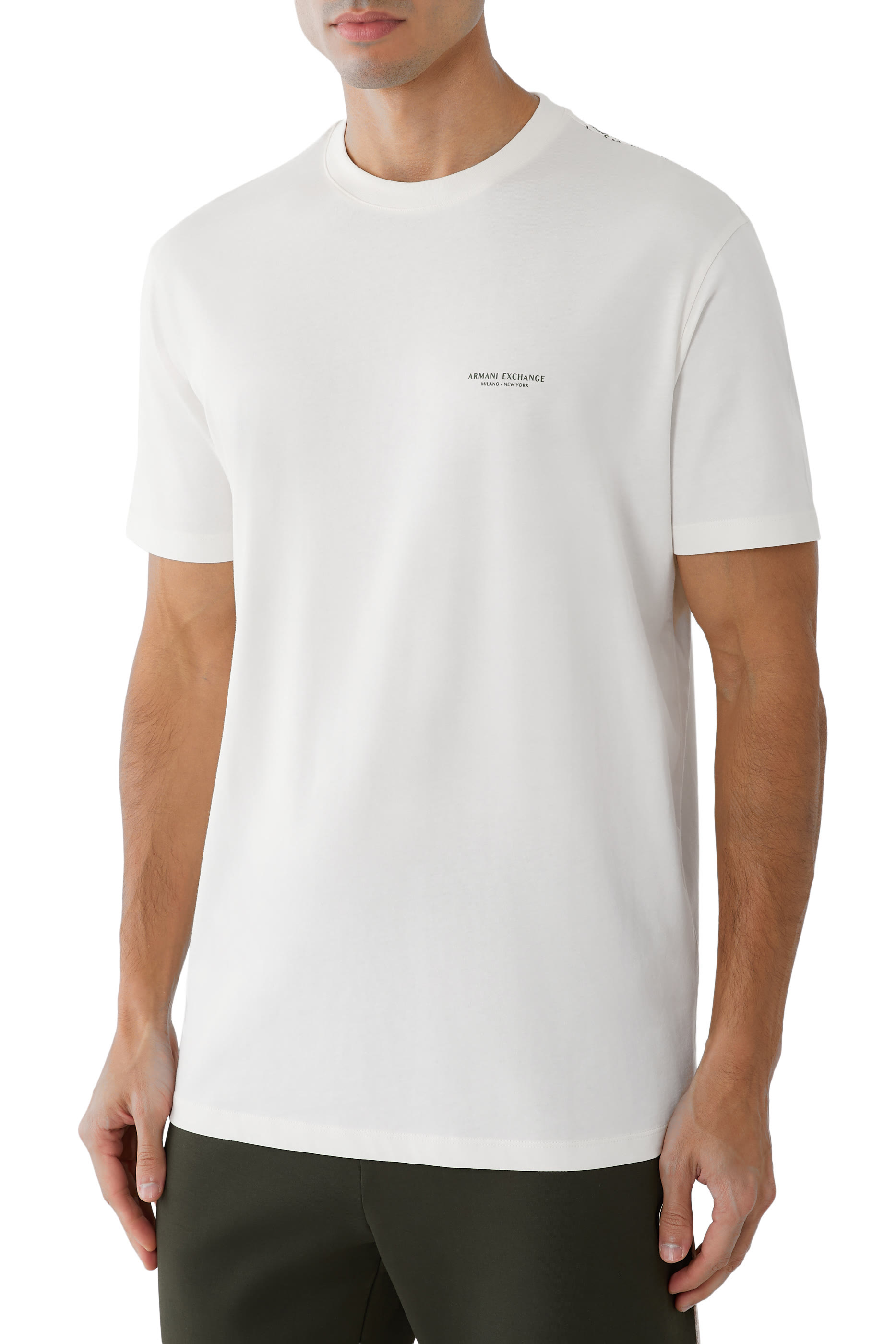 Logo Contrast Lettering T-Shirt