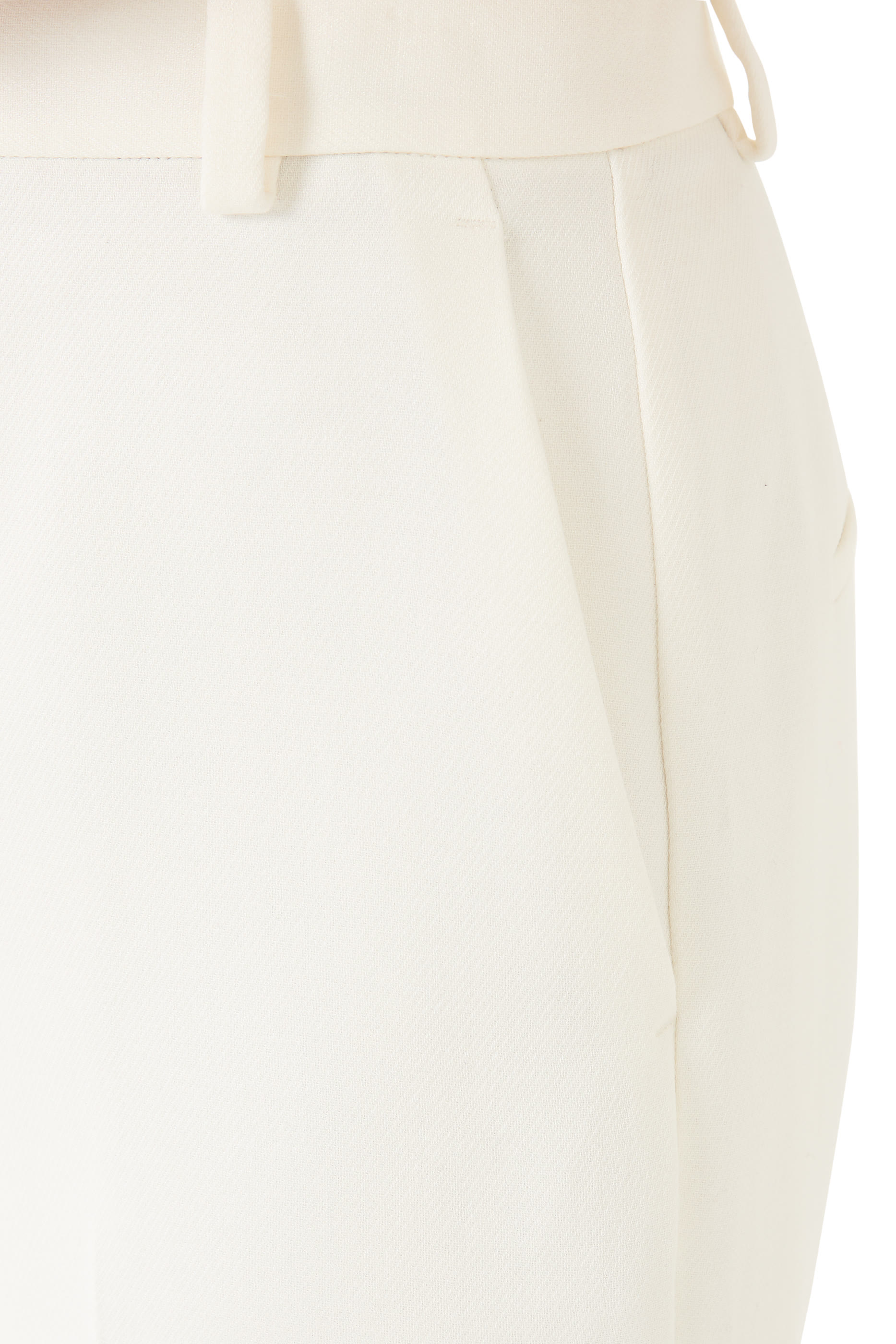 Mid-Rise Flare Trousers