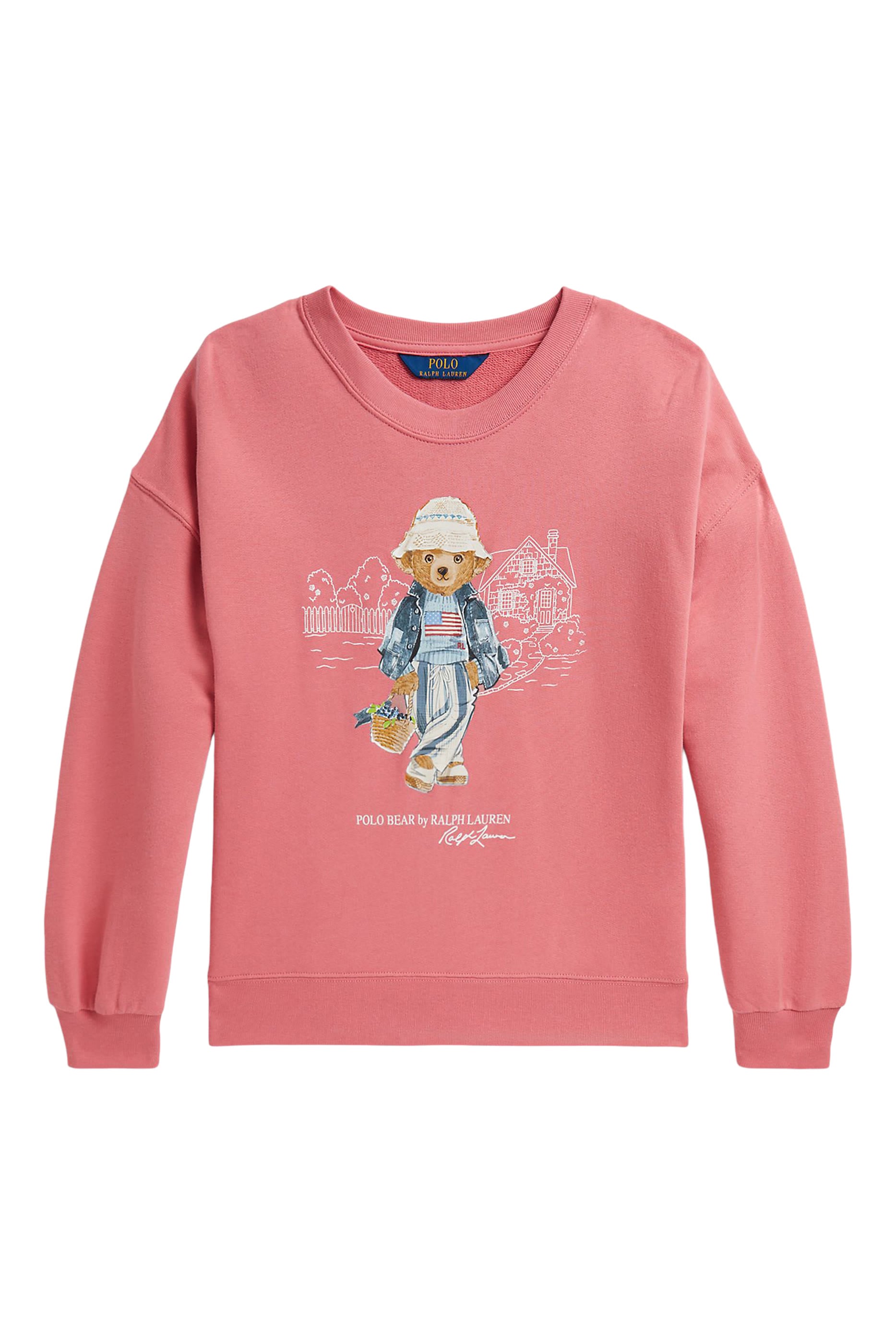 Kids Polo Bear Terry Sweatshirt