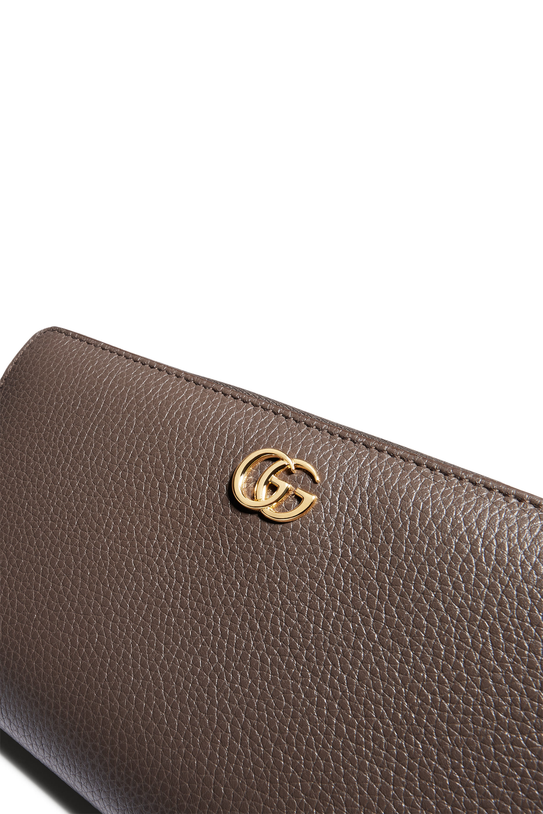 Bi-Color GG Marmont Zip Around Wallet