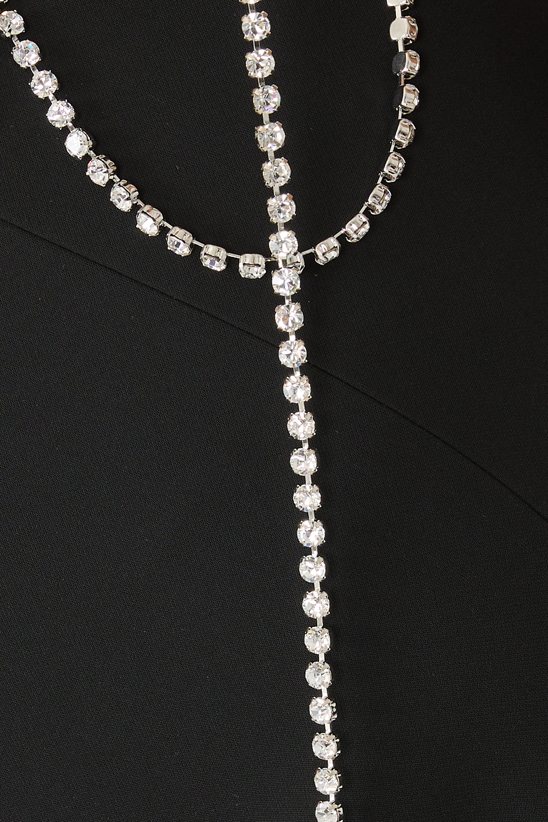 Embellished Stretch Crepe Dress