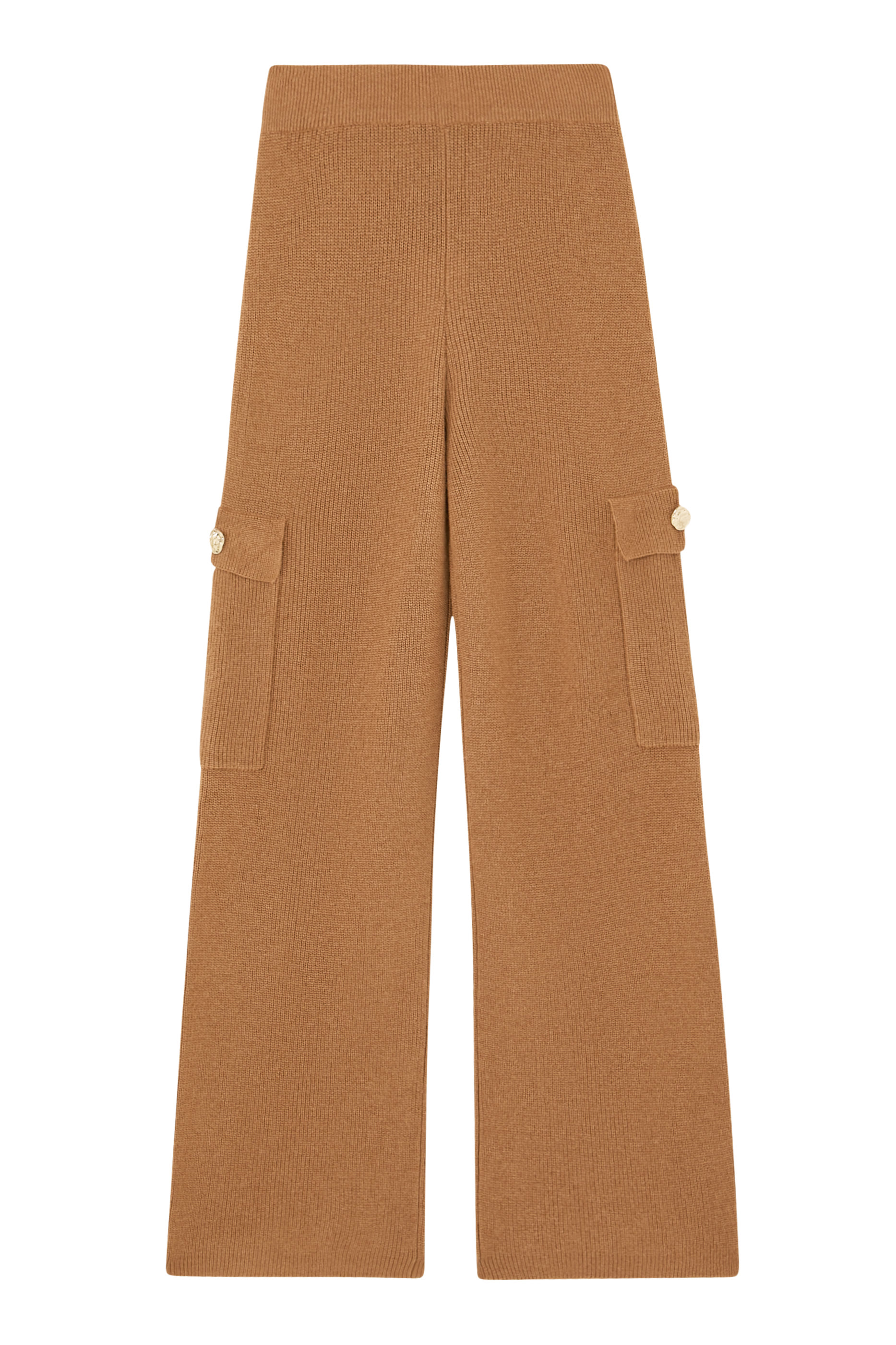 Cargo Pants with Button Detail