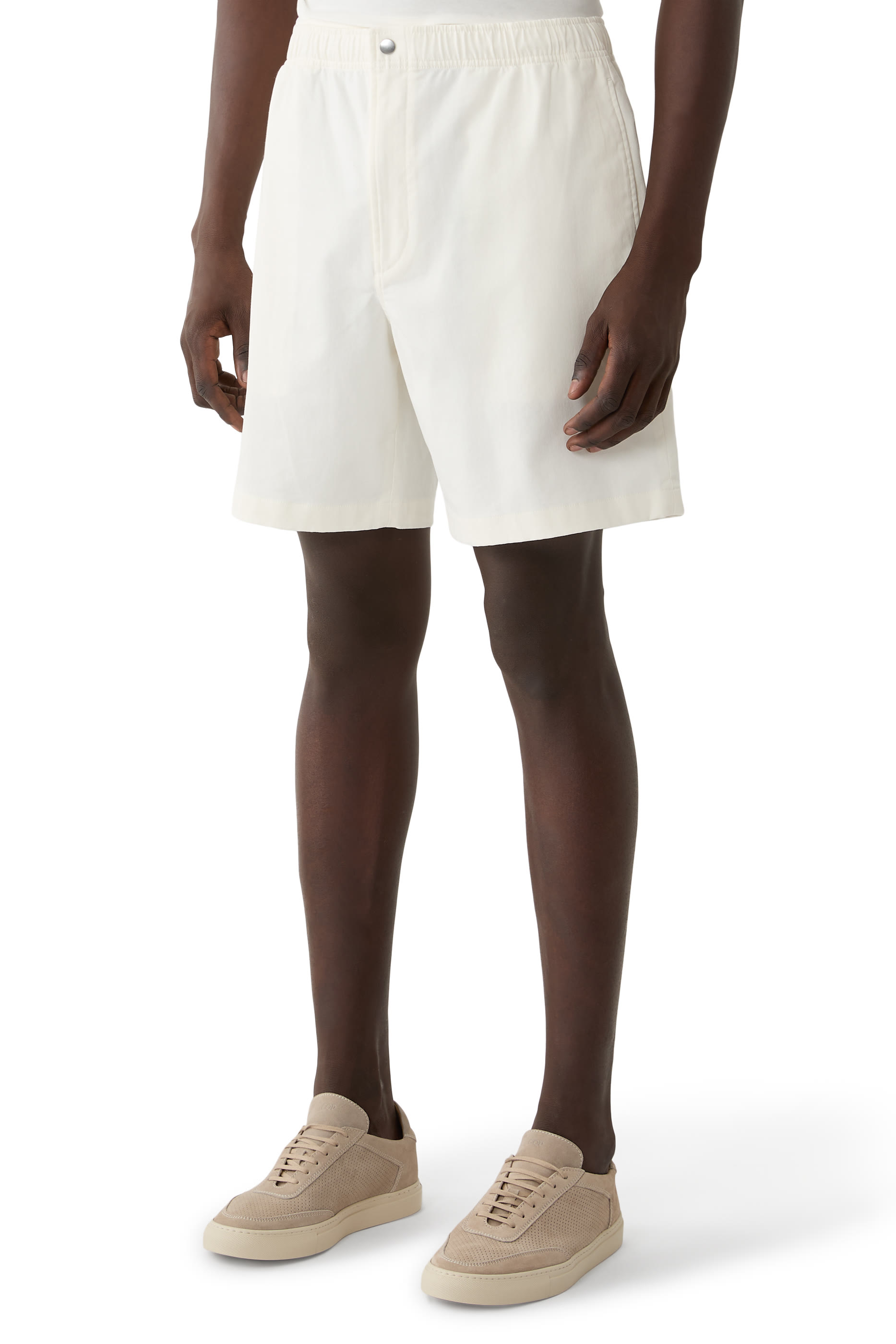 Pull-On Shorts in Moonsoft Cotton 