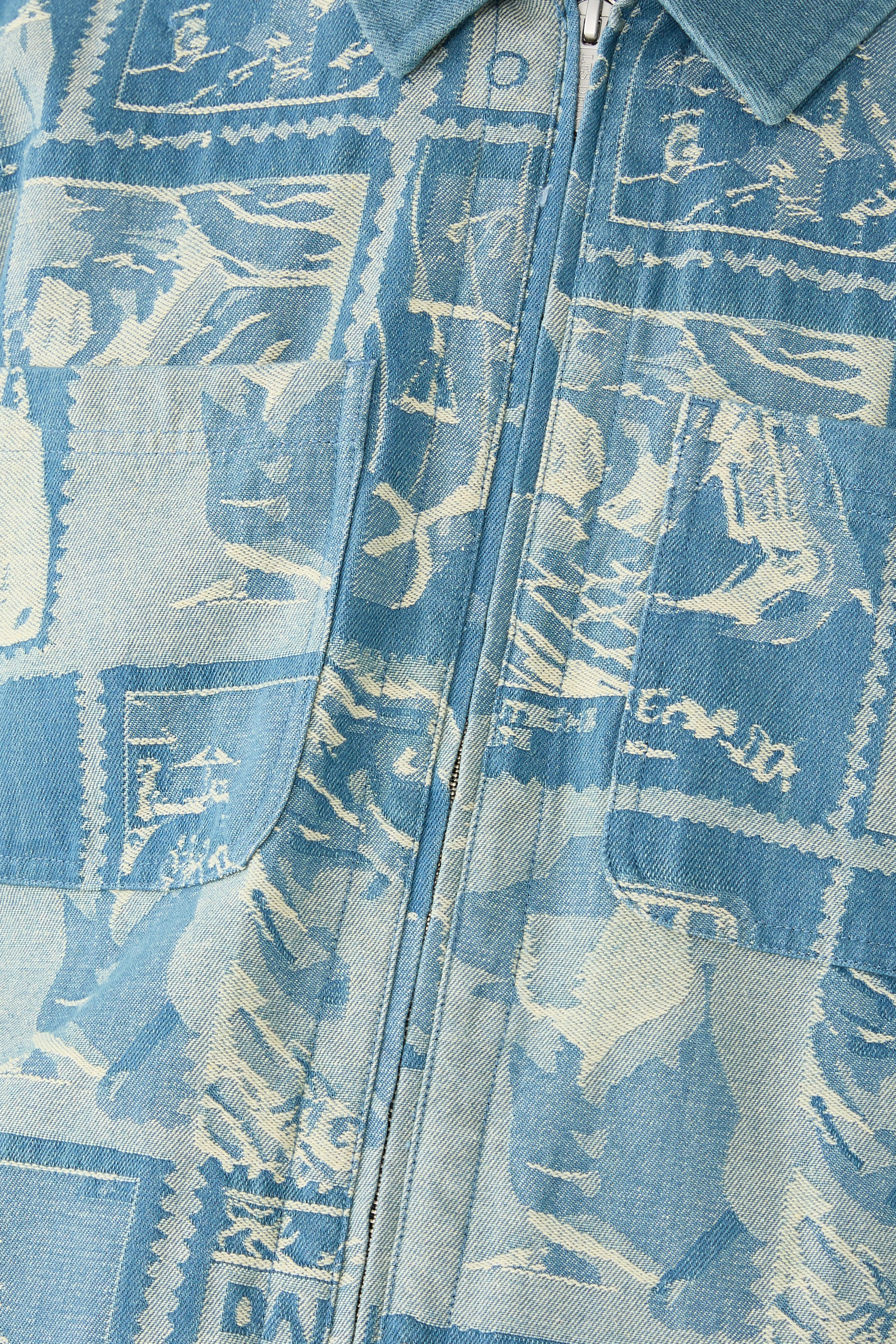 Stamp Jacquard Jacket