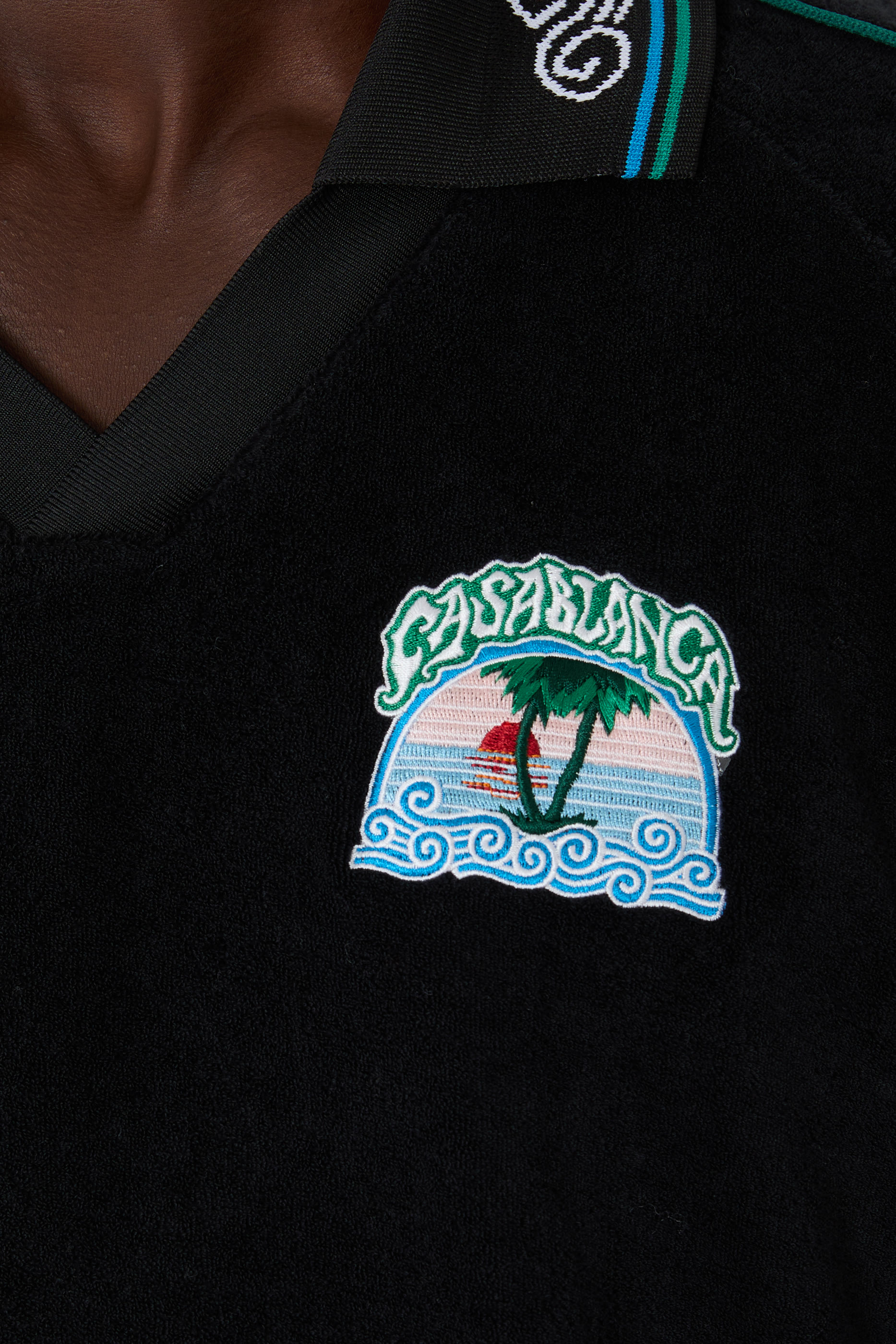 Towelling Polo Shirt