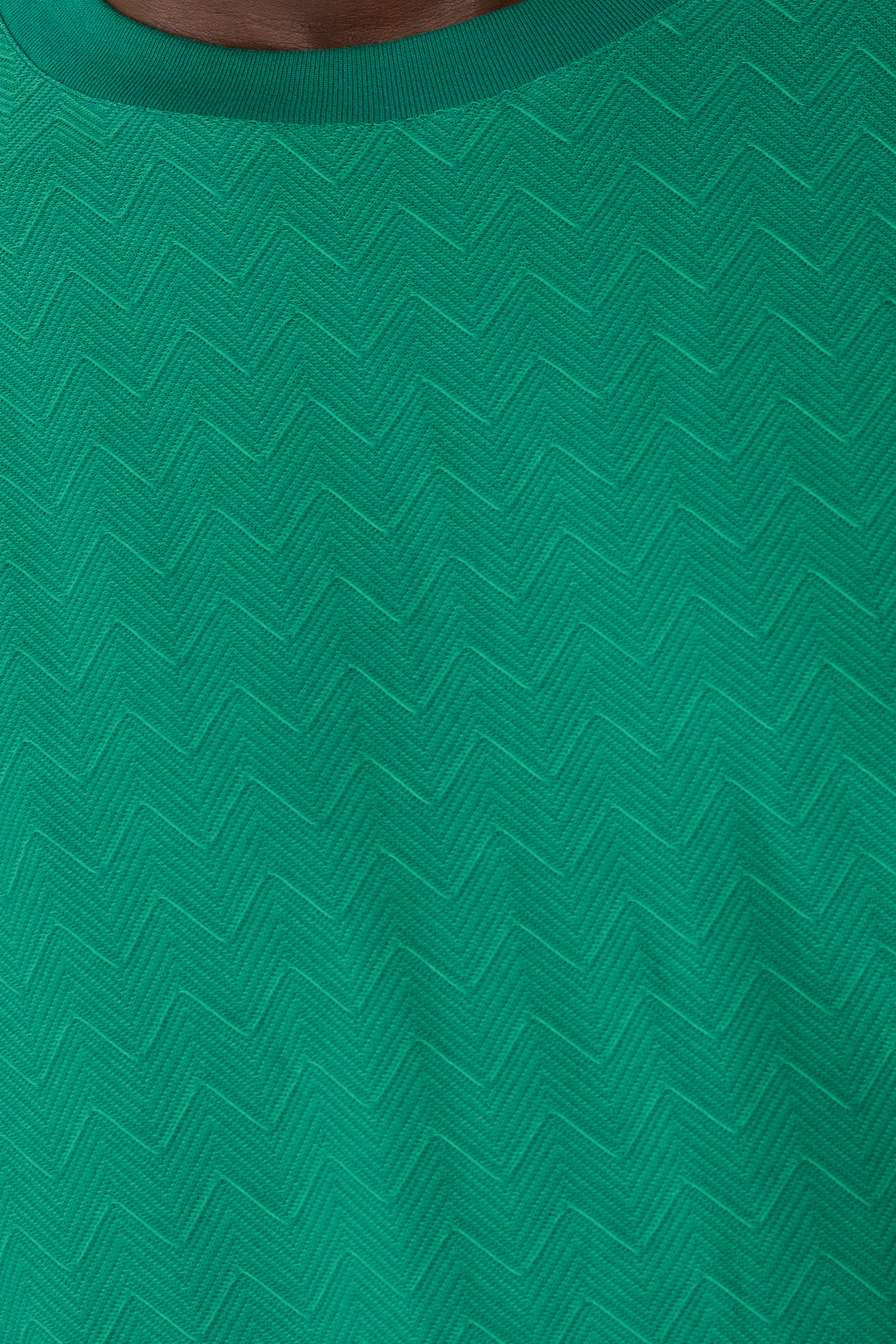 Mare Chevron Jacquard T-Shirt
