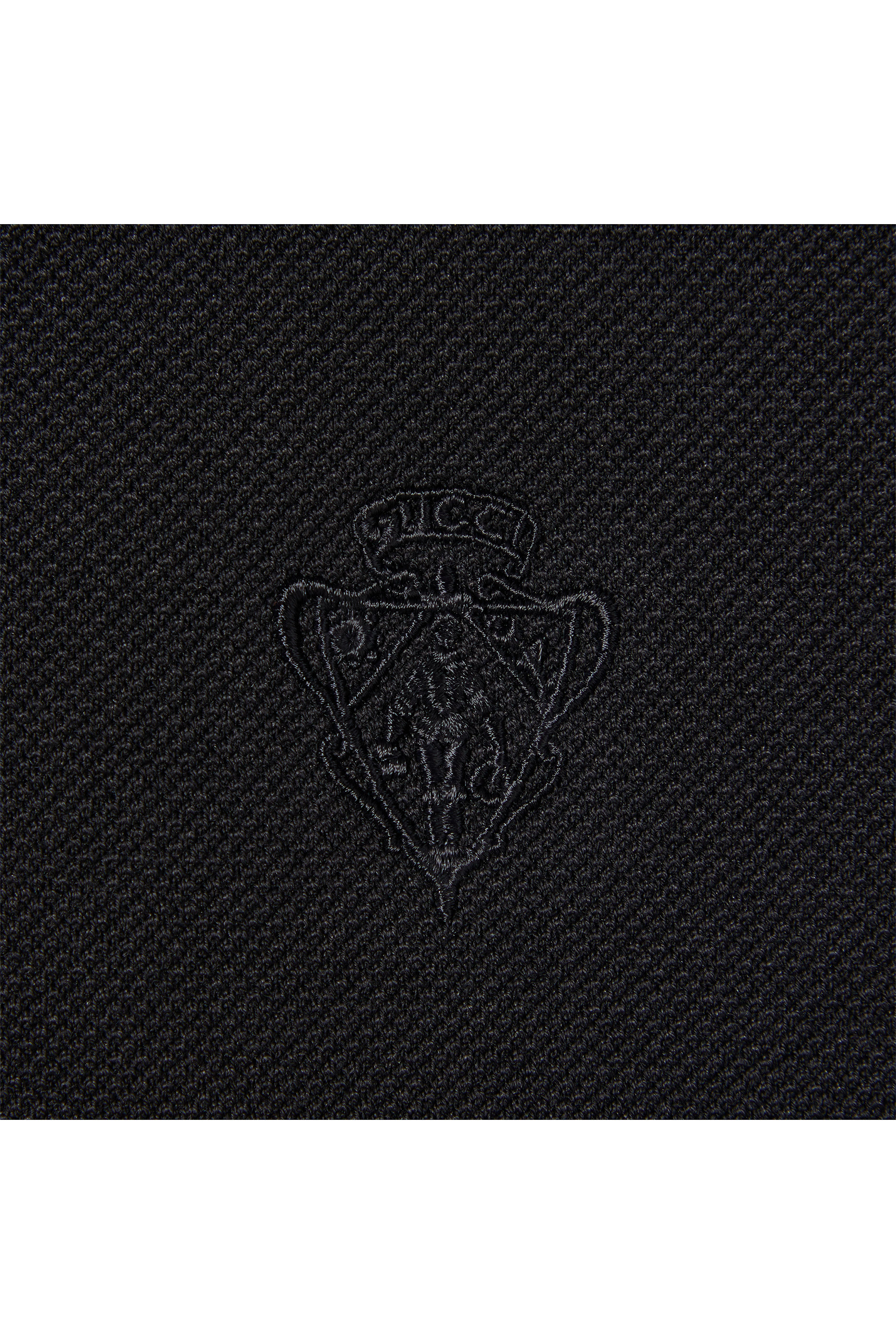 Cotton Piqu&eacute; Polo Shirt with Embroidery