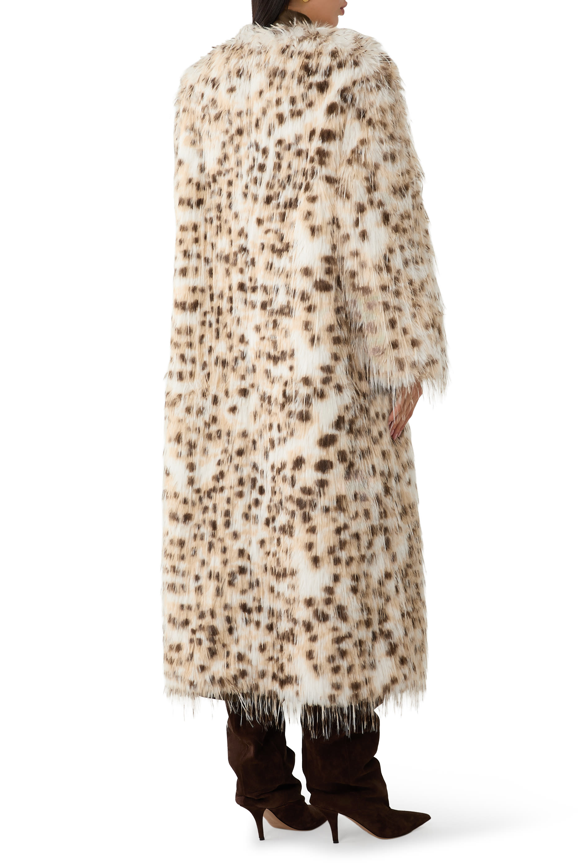 Eya Faux Fur Long Coat