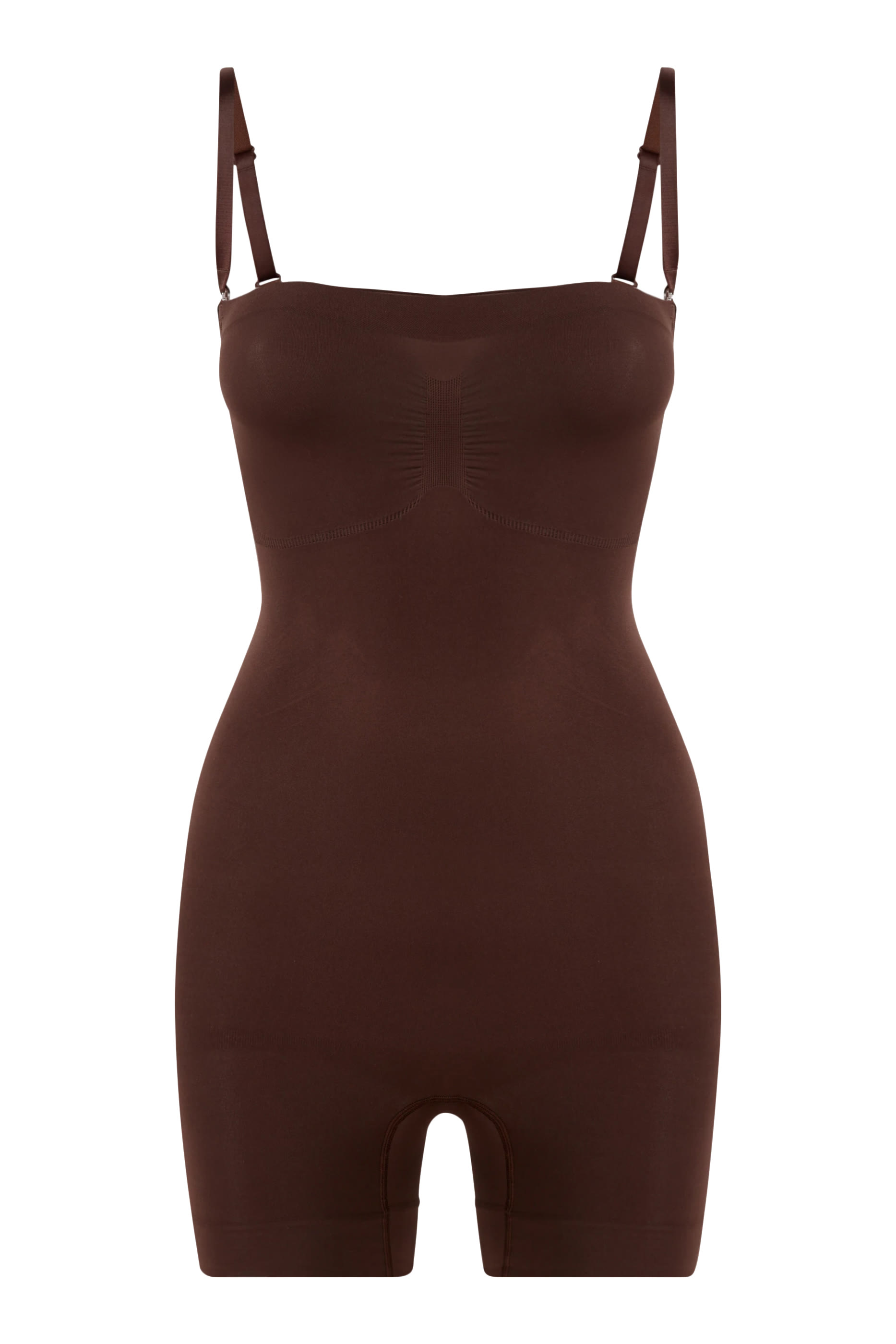  Seamless Sculpt Mid-Thigh Bodysuit