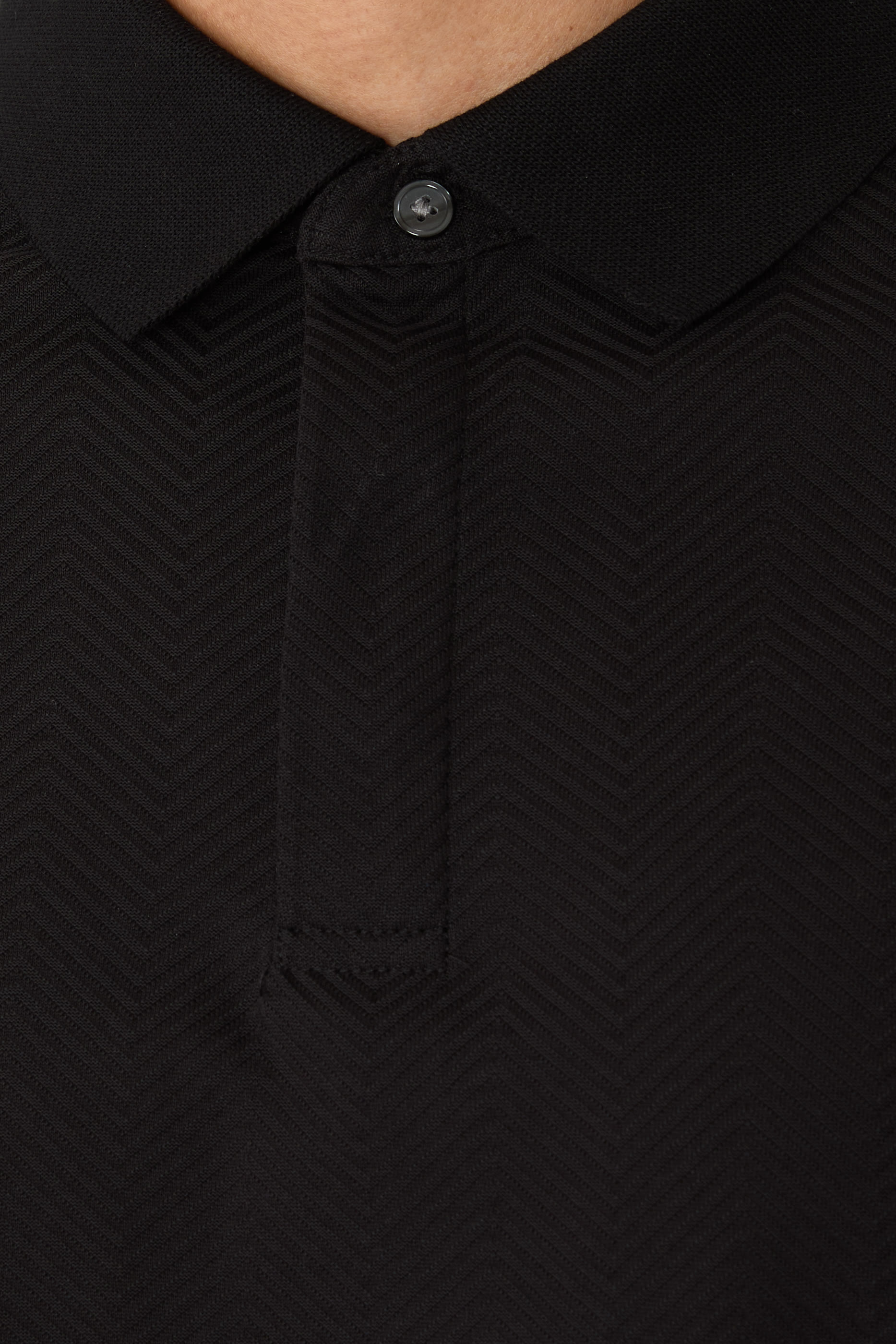 Jacquard Jersey Polo 