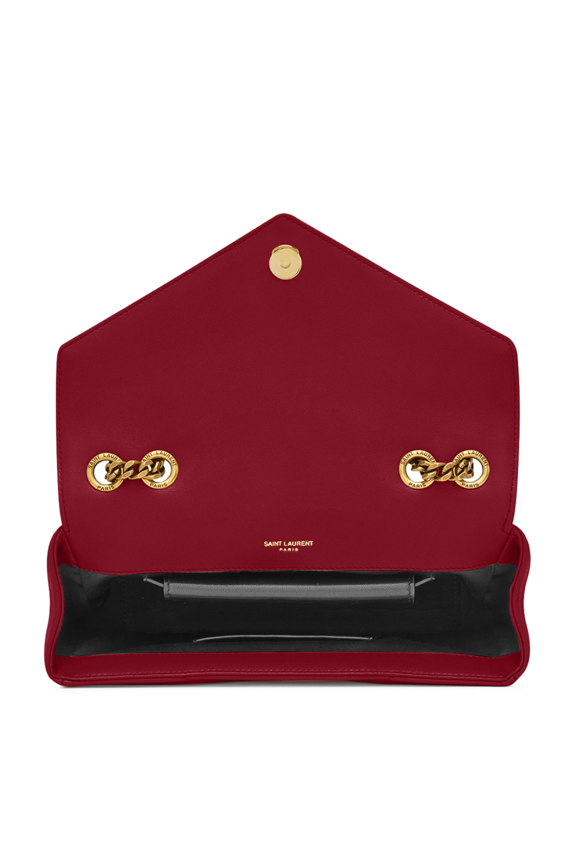 Loulou Small Chain Bag In Matelass&eacute; Lambskin