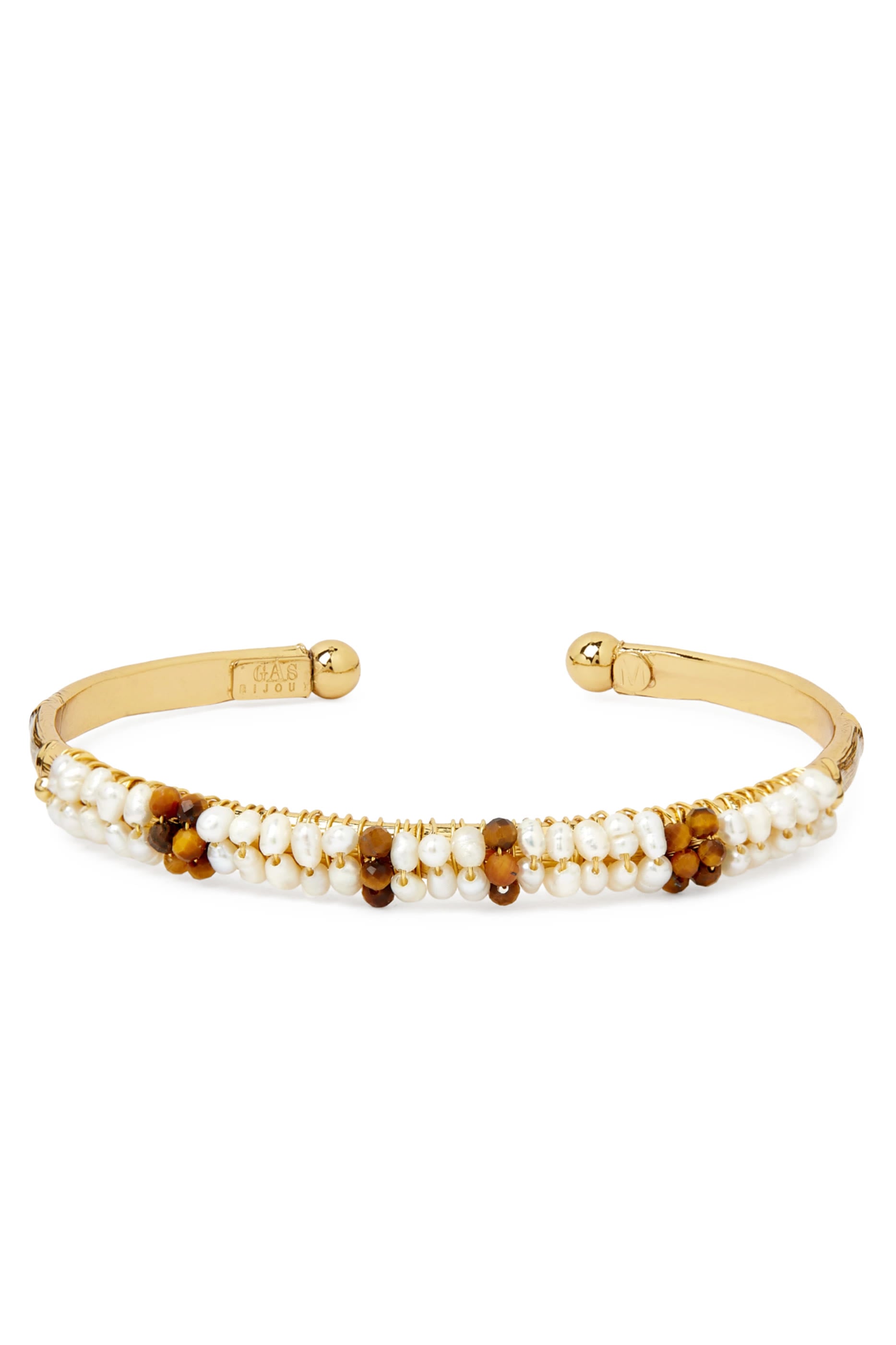 Large Lyre Bangle Bracelet