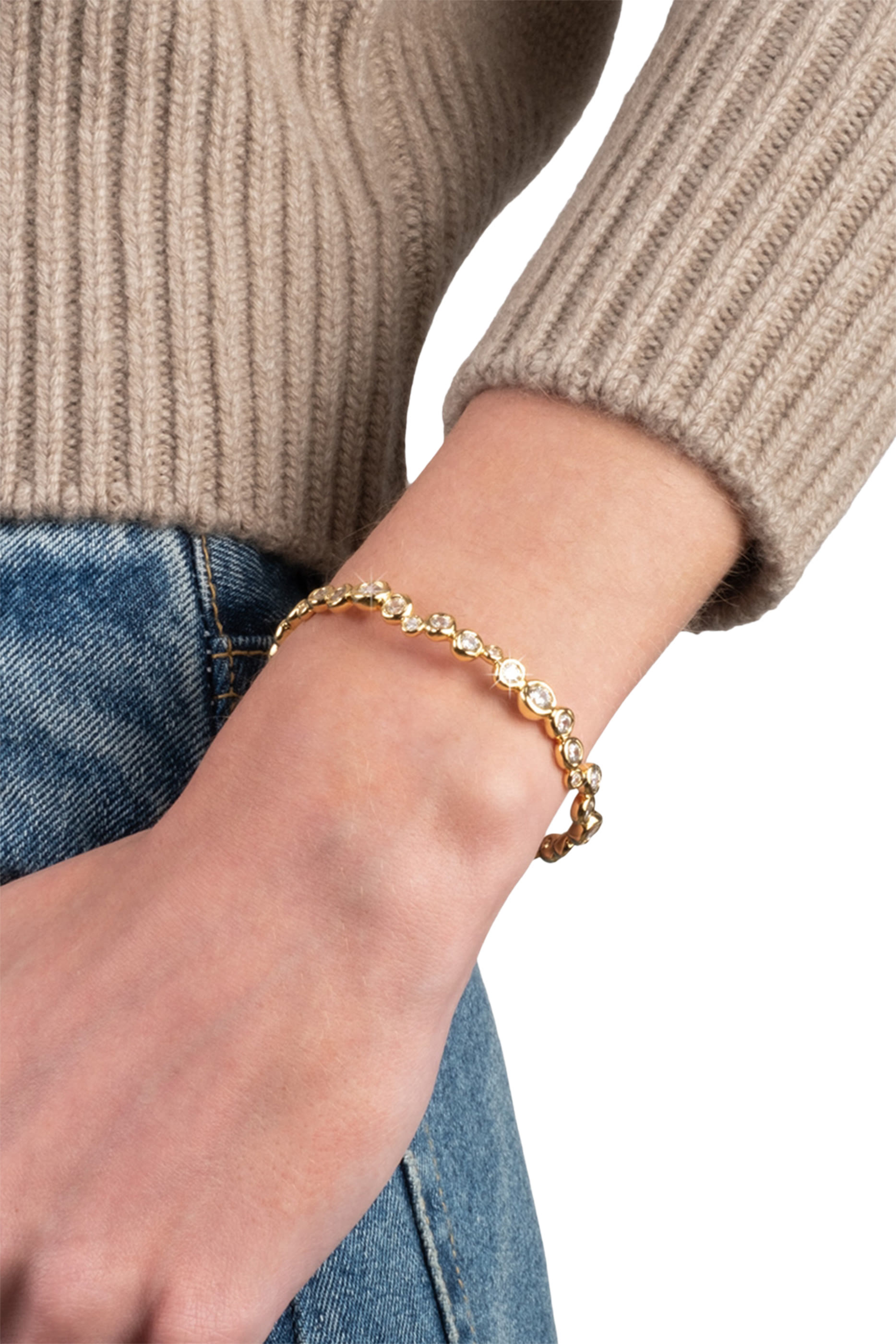 Asterales Skinny Cuff Bracelet