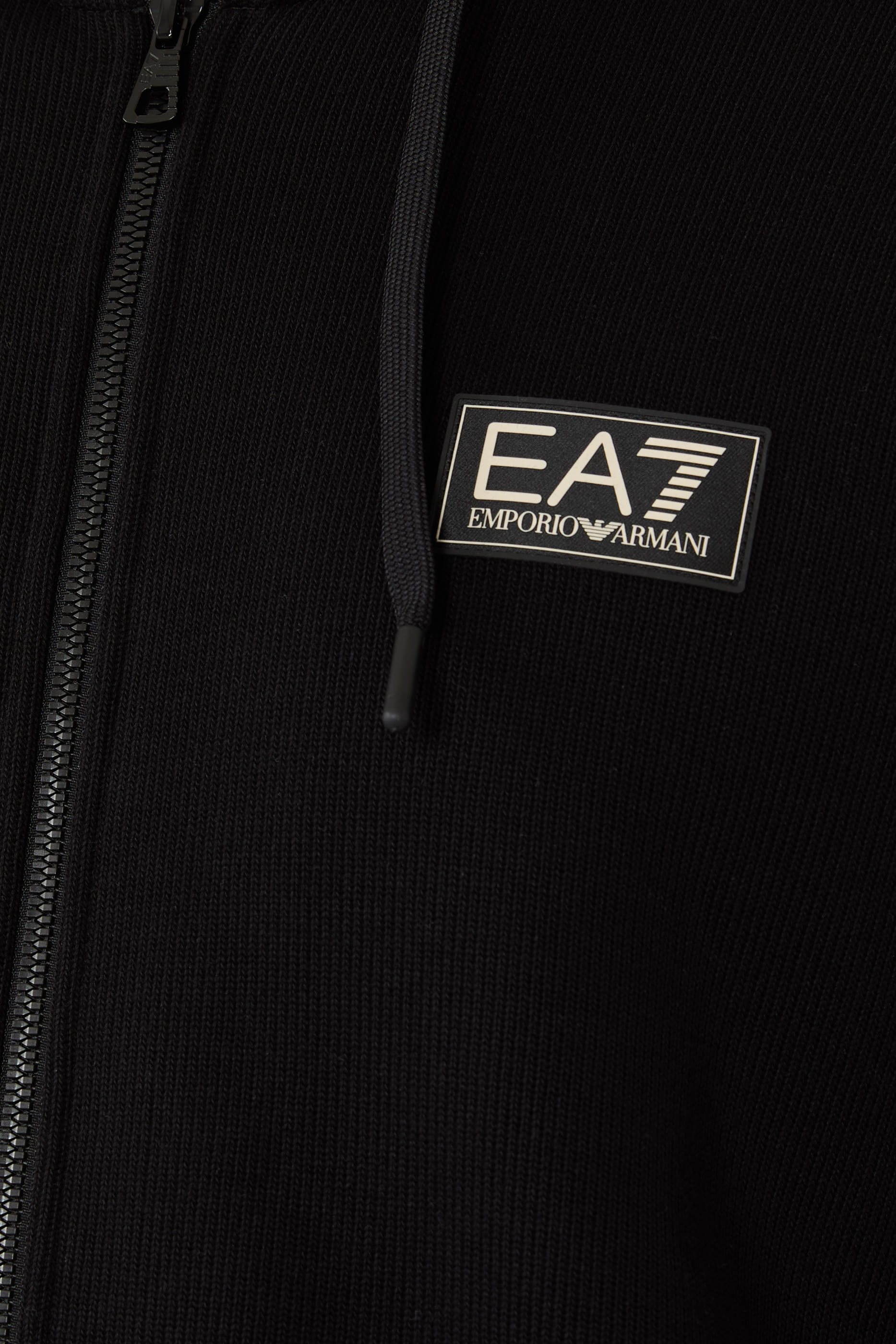 EA7 Logo Patch Hoodie 