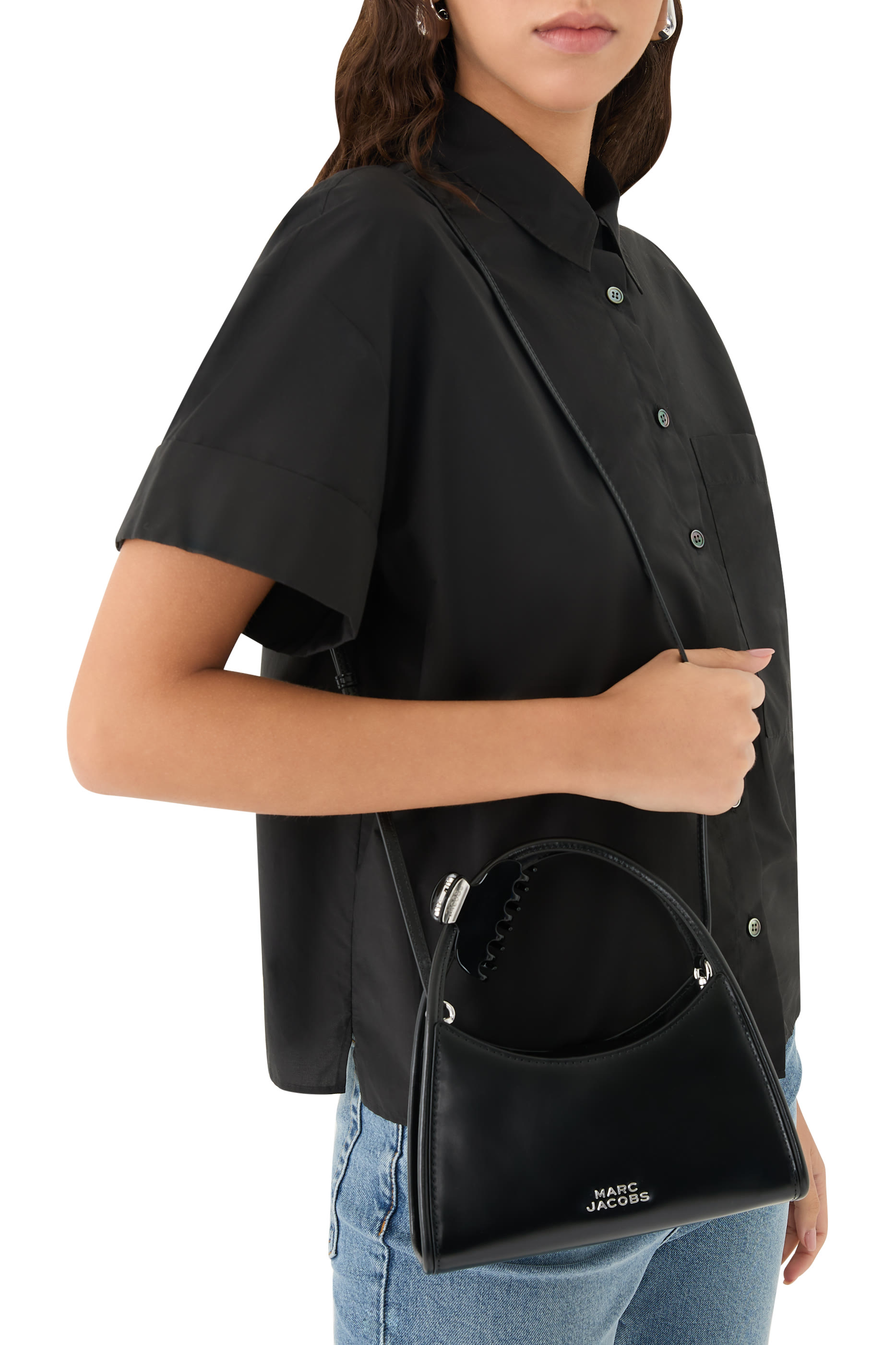 The Glam Claw Clip Crossbody Bag 