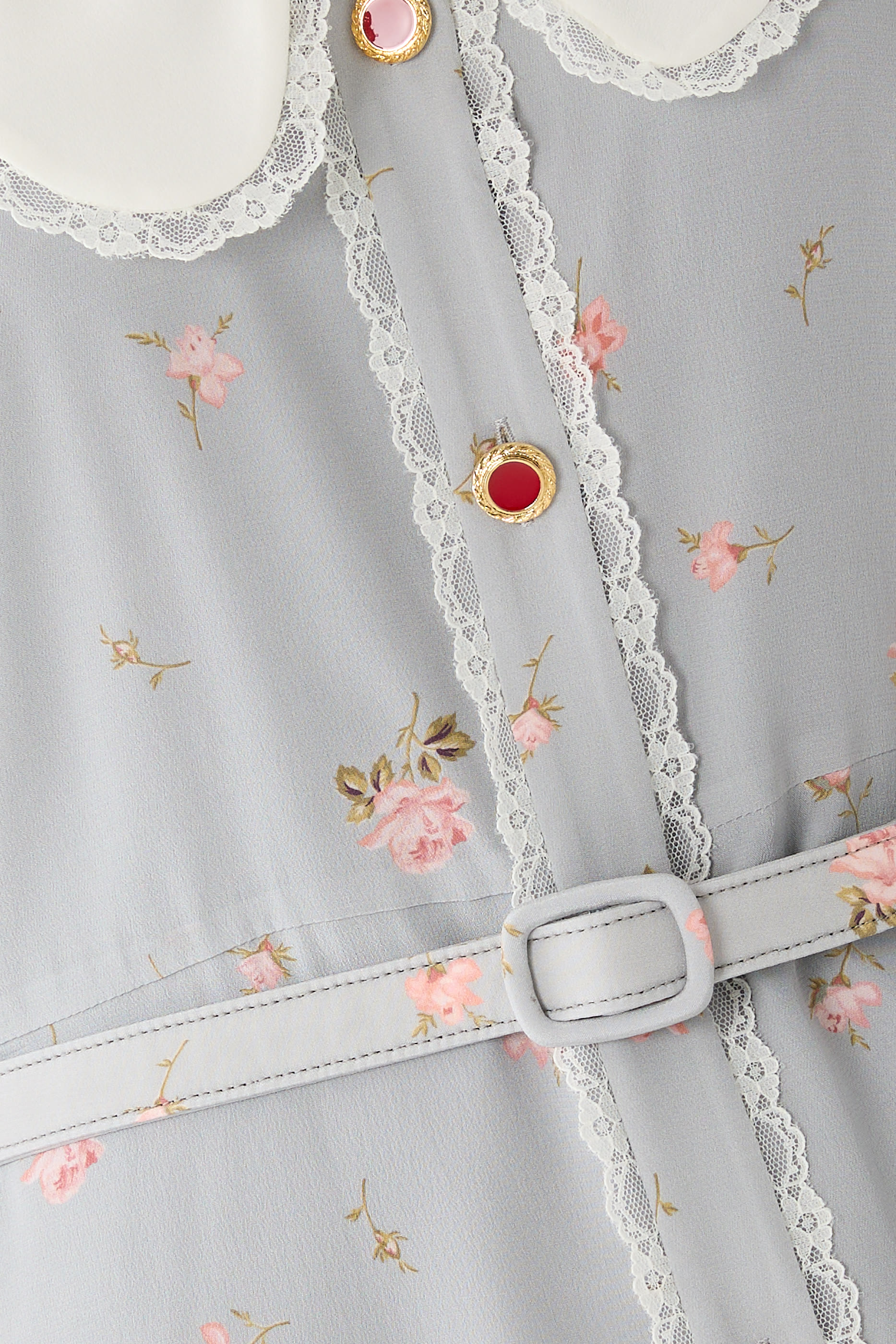 Floral-Print Silk Midi Dress