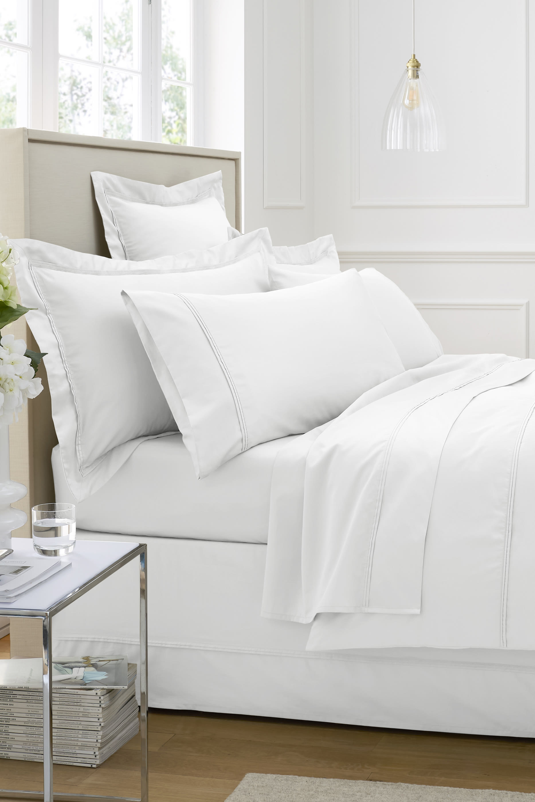 500 Thread Flat Sheet
