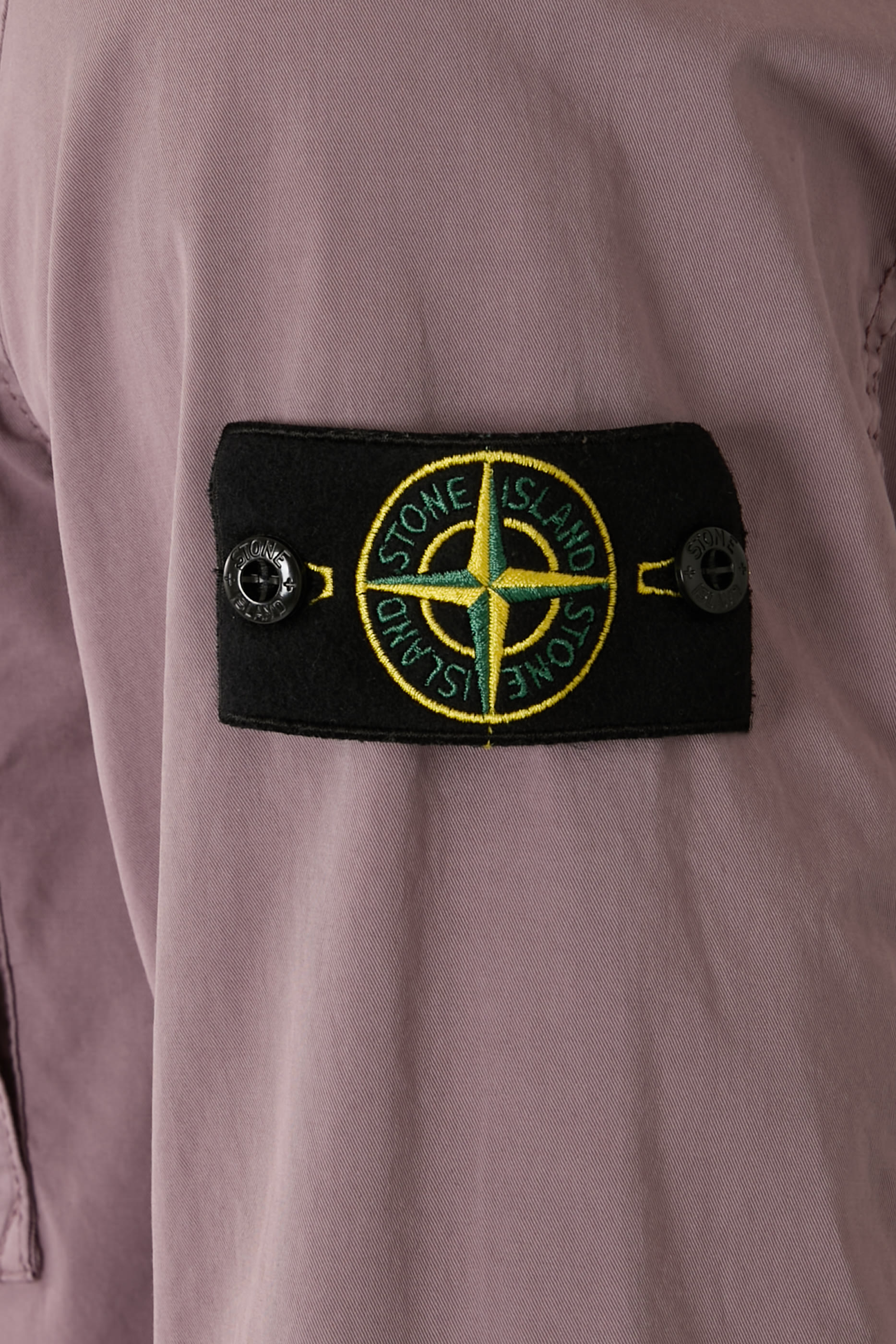 Stretch Organic Cotton Twill Overshirt