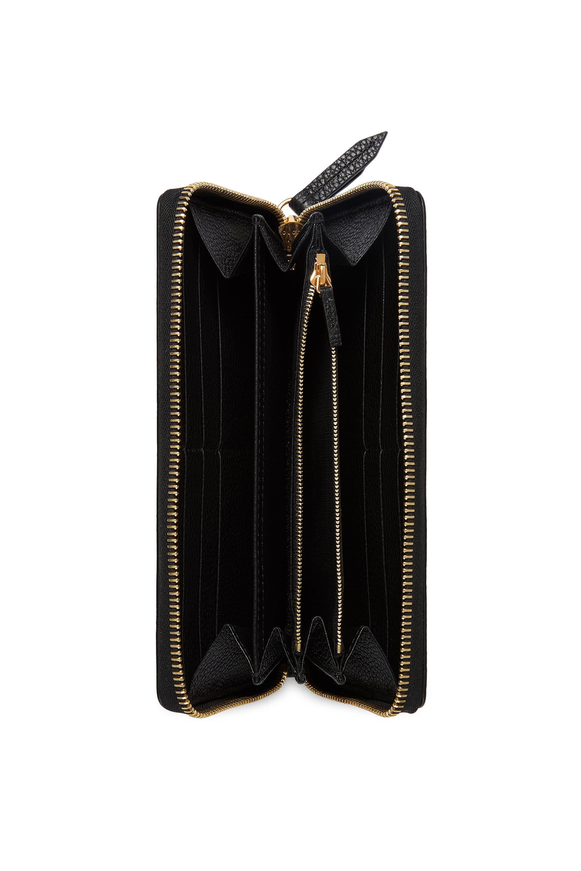 GG Marmont Bi-Color Zip Around Wallet 