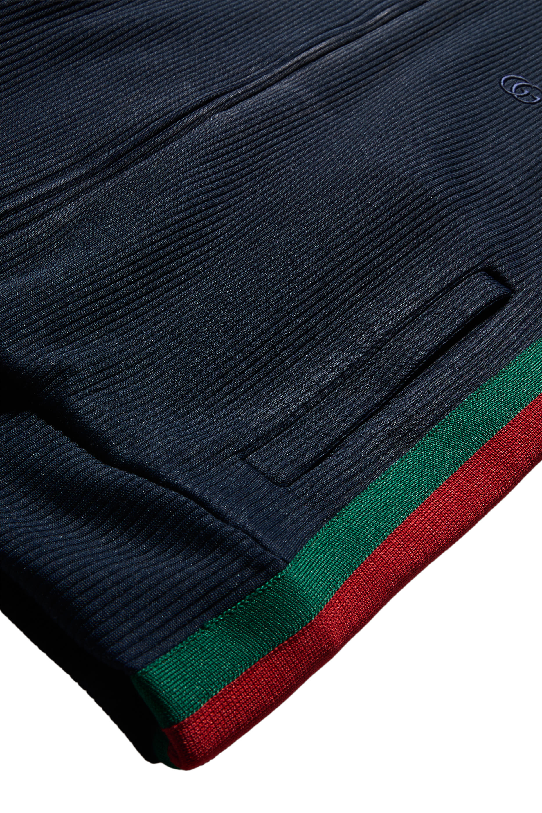 Web-Detail Zip Sweatshirt