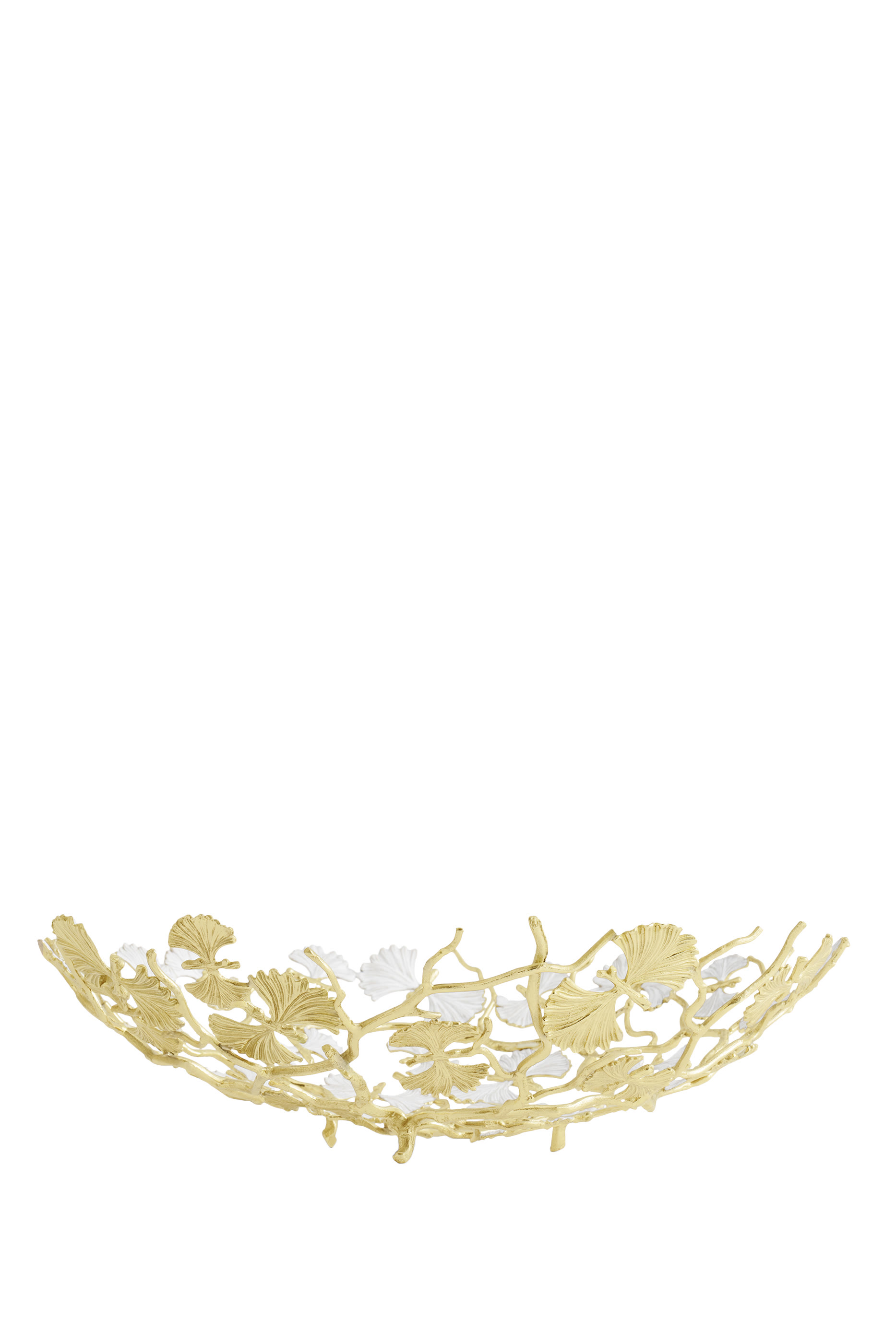 Butterfly Ginkgo Gold Centerpiece Platter