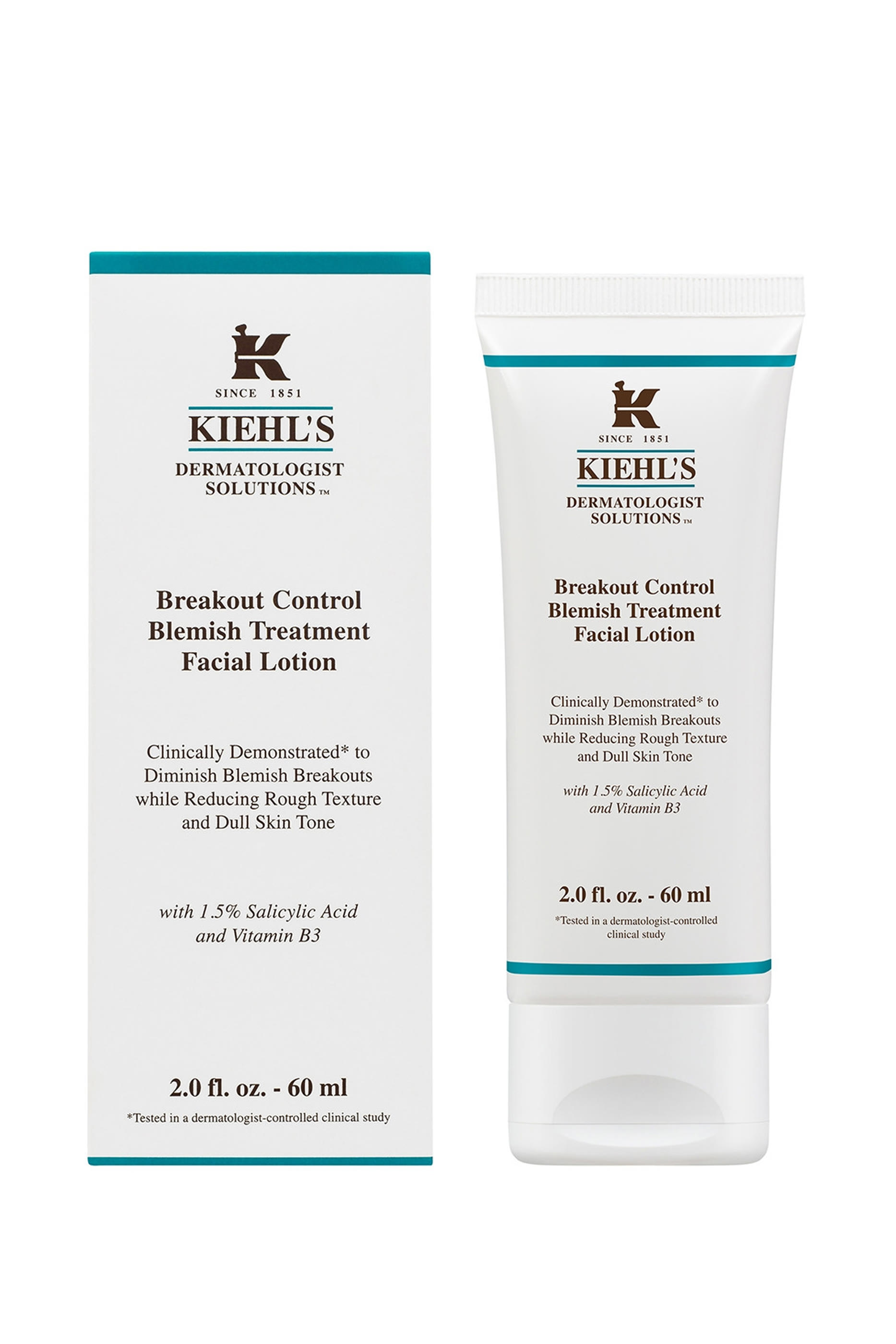Breakout Control Acne Treatment Facial Lotion
