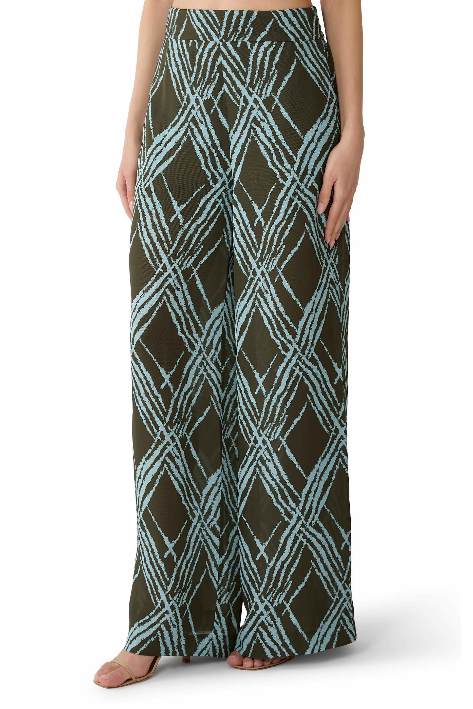 Asila Open Weave Silk Trousers