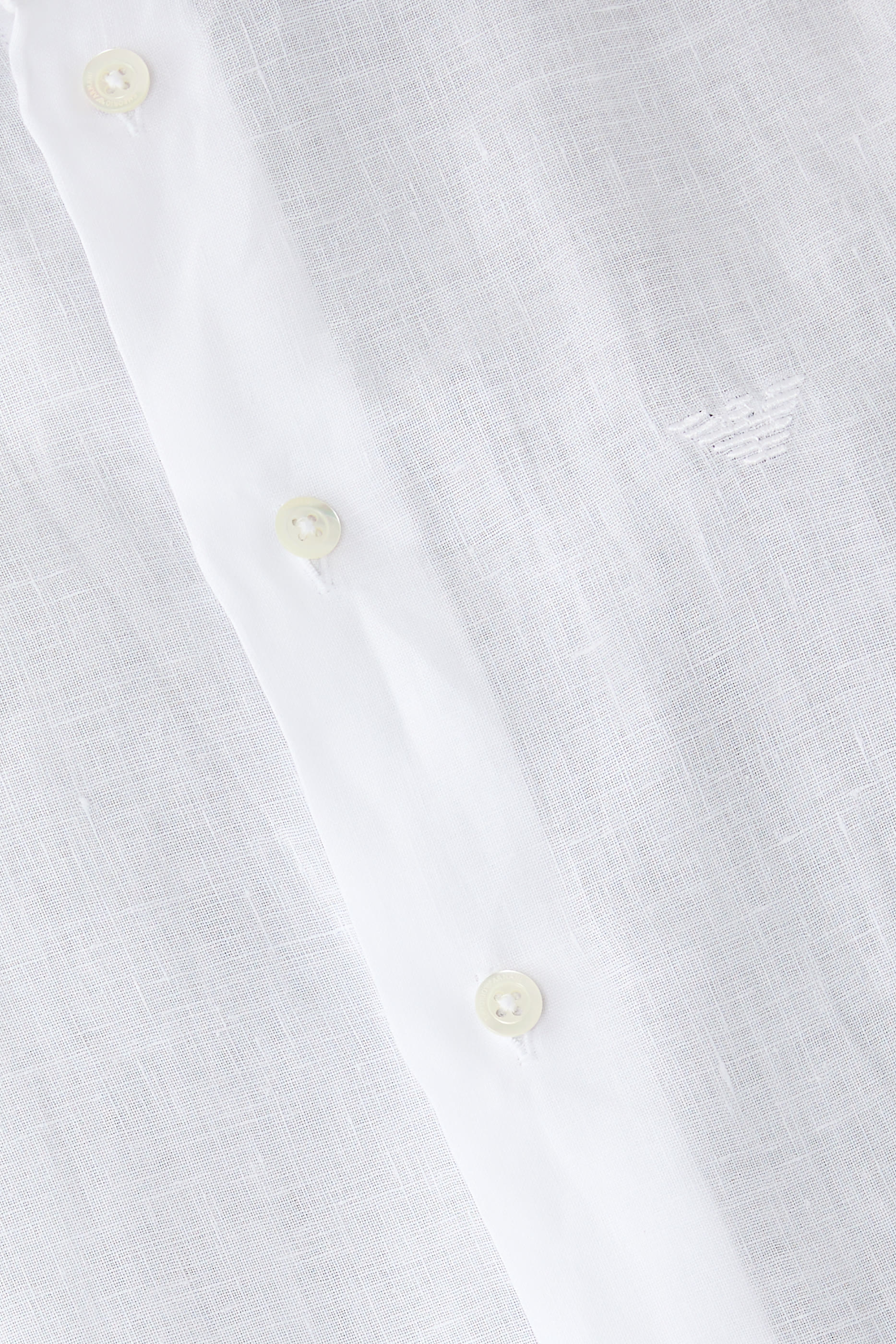 Linen Chambray Long Sleeves Shirt