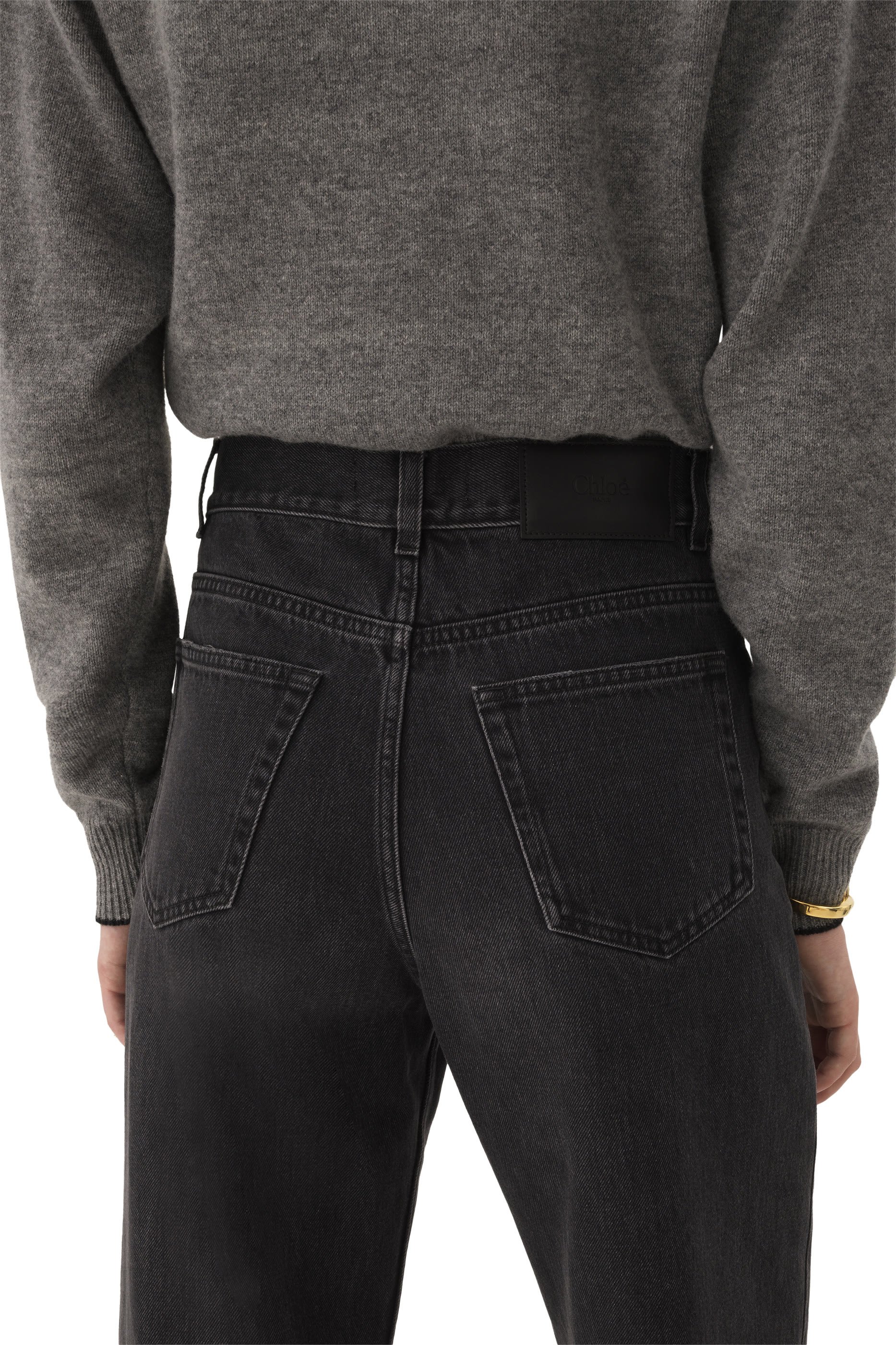 High-Rise Cropped Jeans