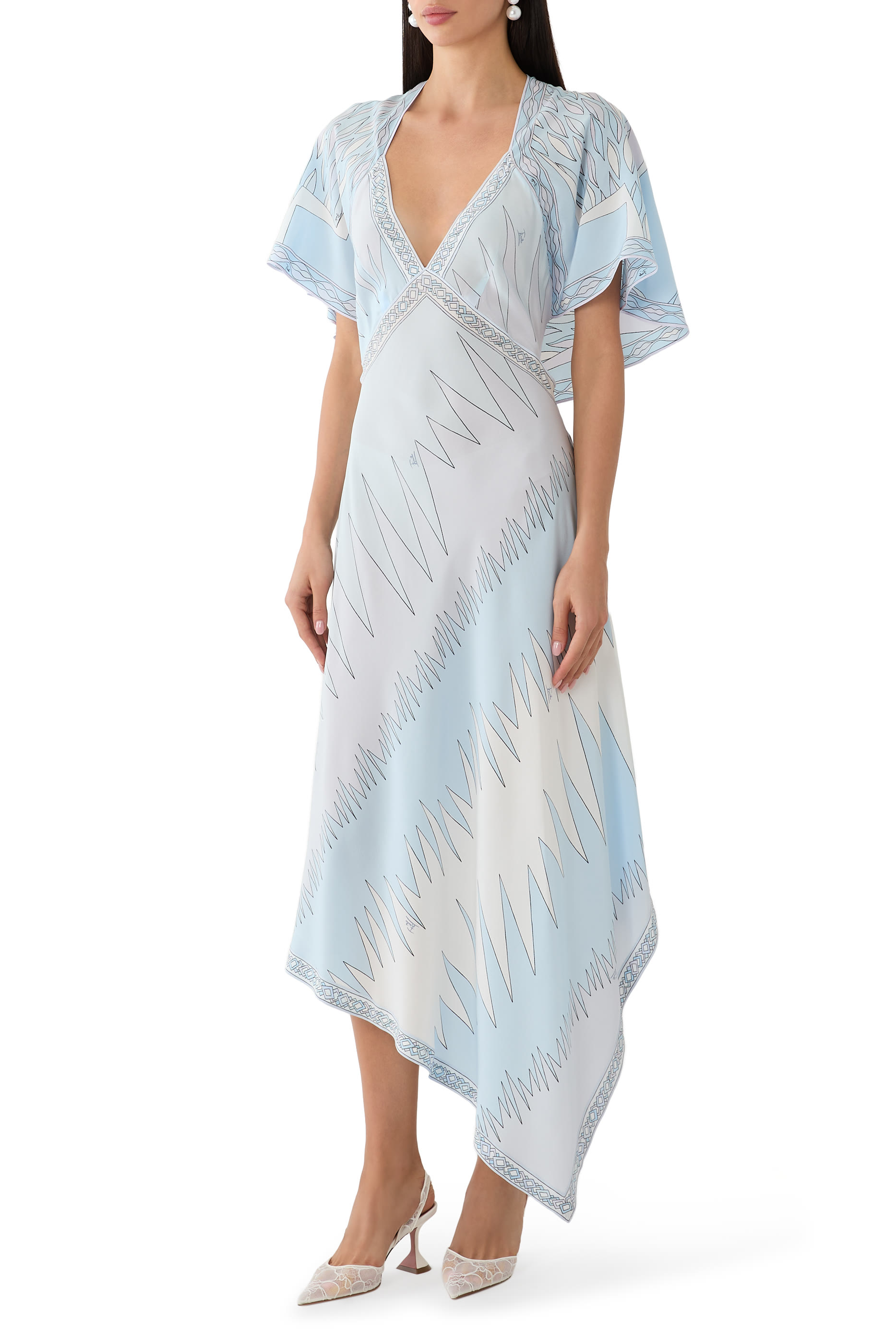 Drago and Dune Print Dress