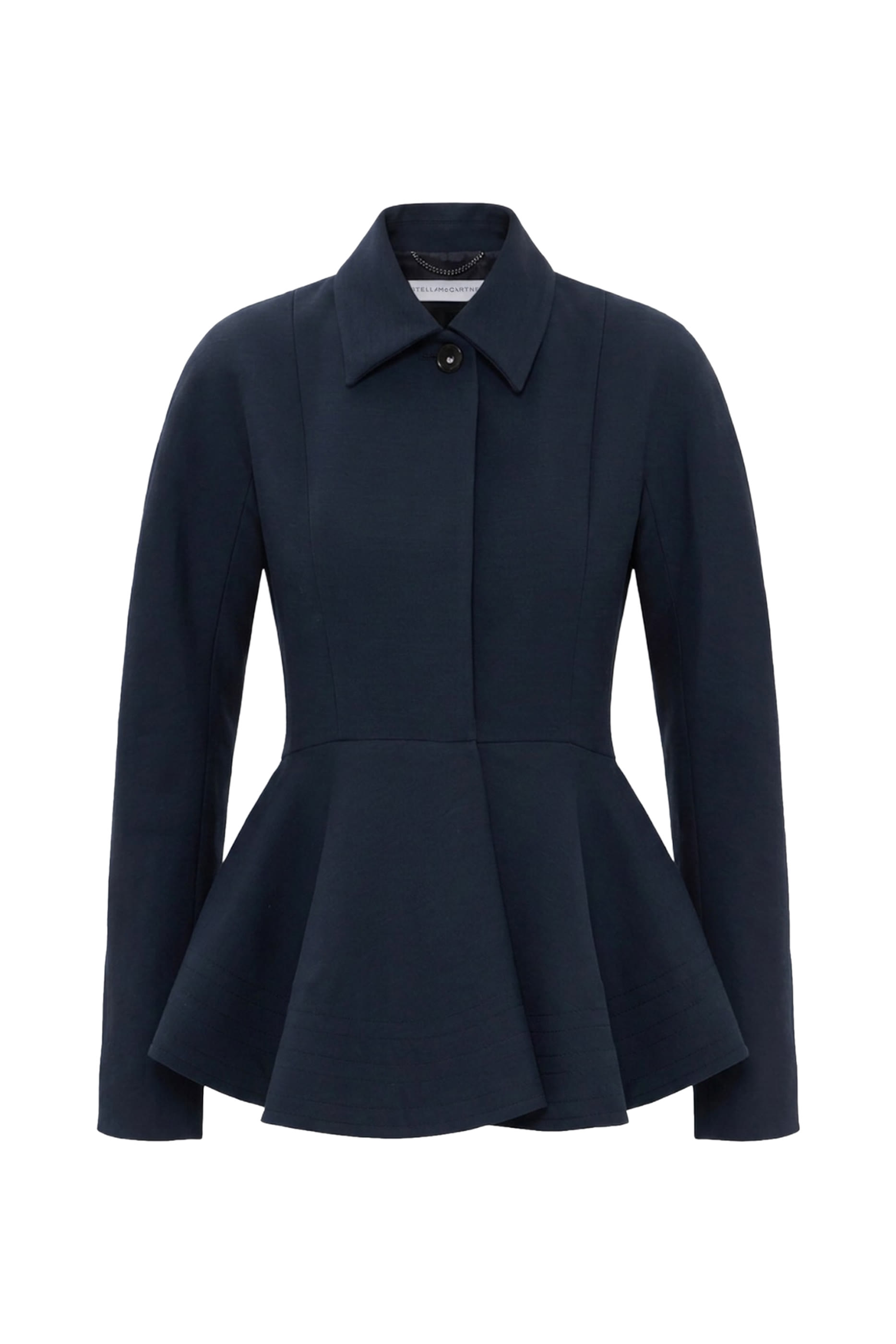 Crepe Peplum Jacket