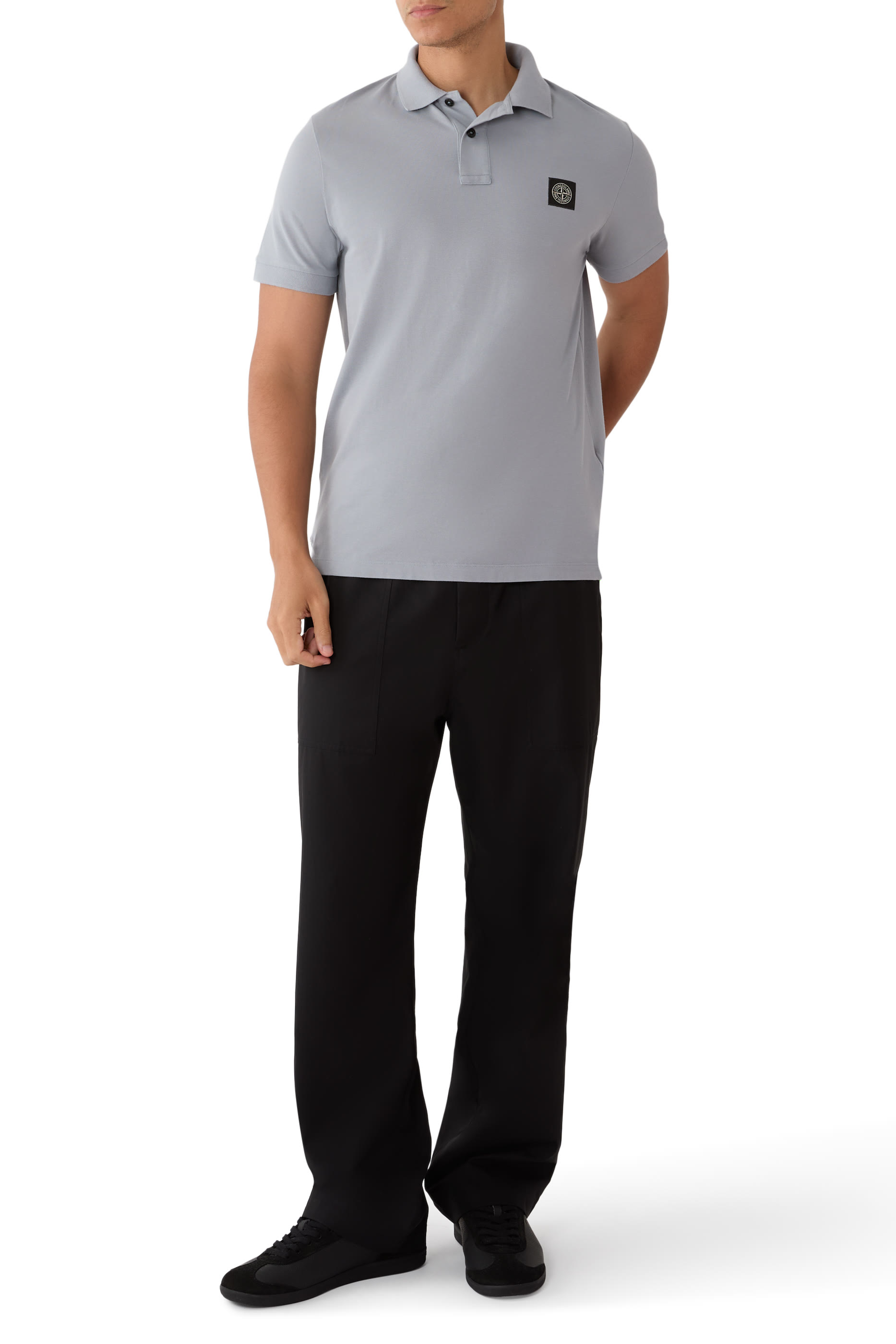 Slim-Fit Short-Sleeve Polo