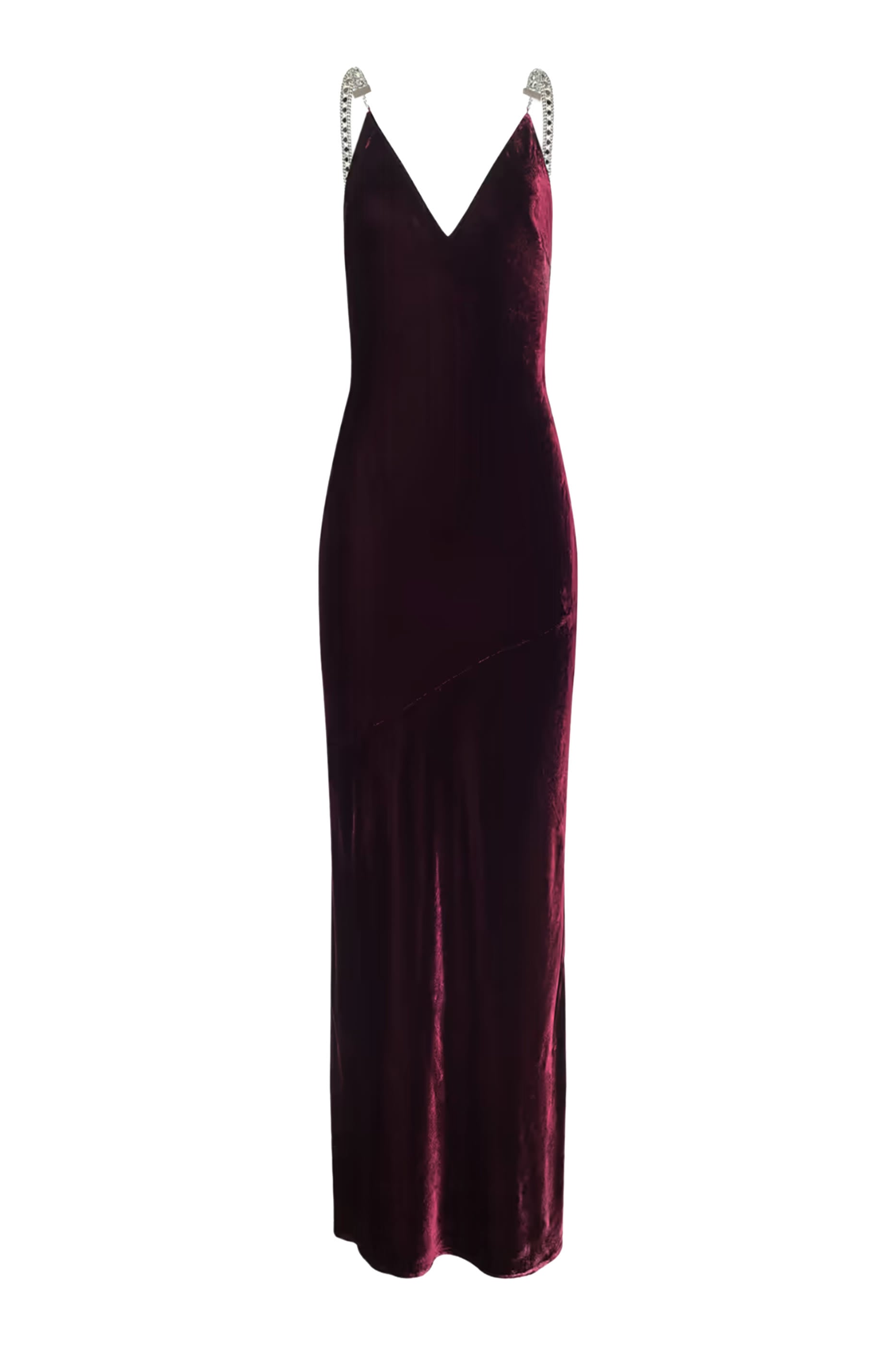 Saint Beaded Strap Gown