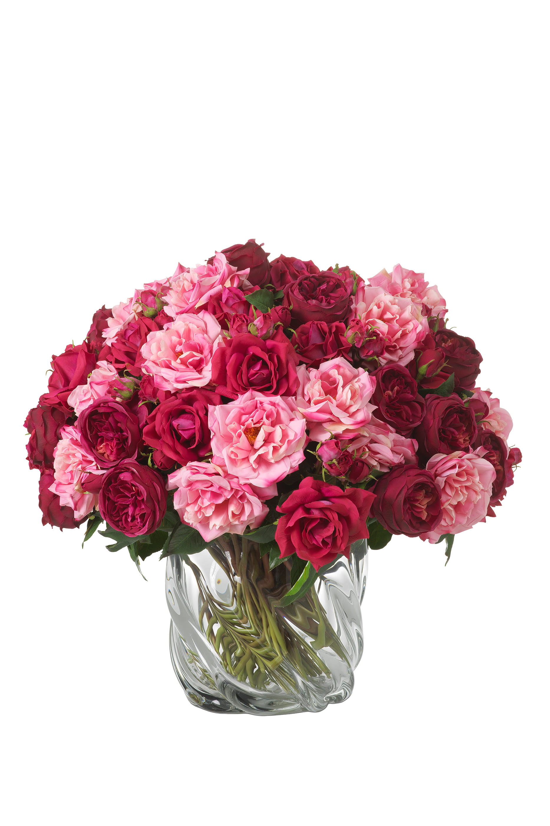 Real Touch Bouquet of Roses - 72 Pieces