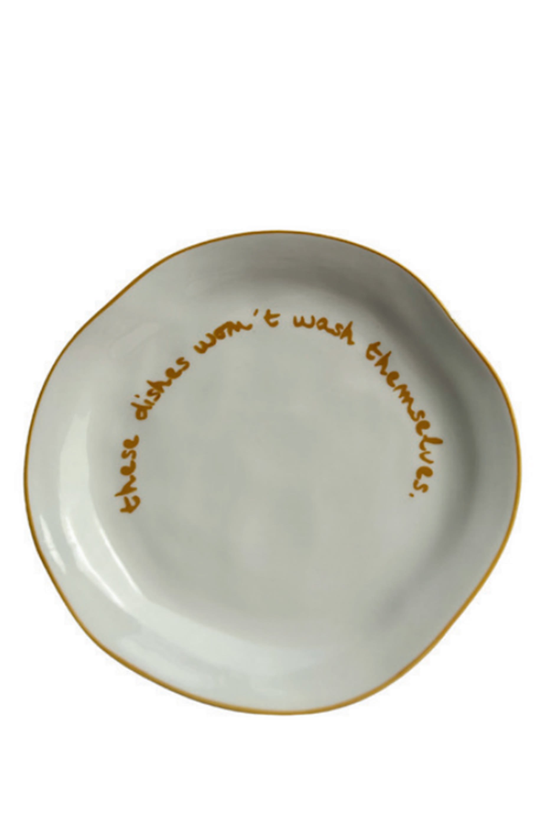 These Dishes Won't Wash Themselves -  Plate