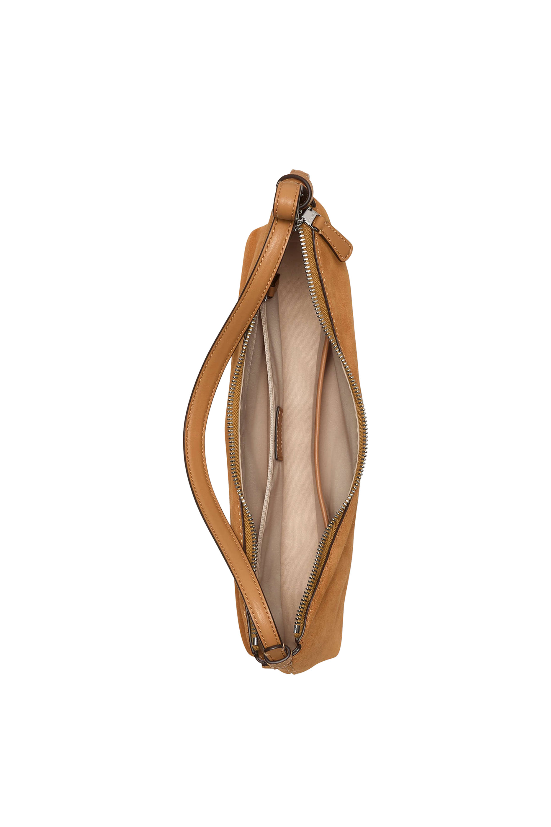 Loop Suede Shoulder Bag