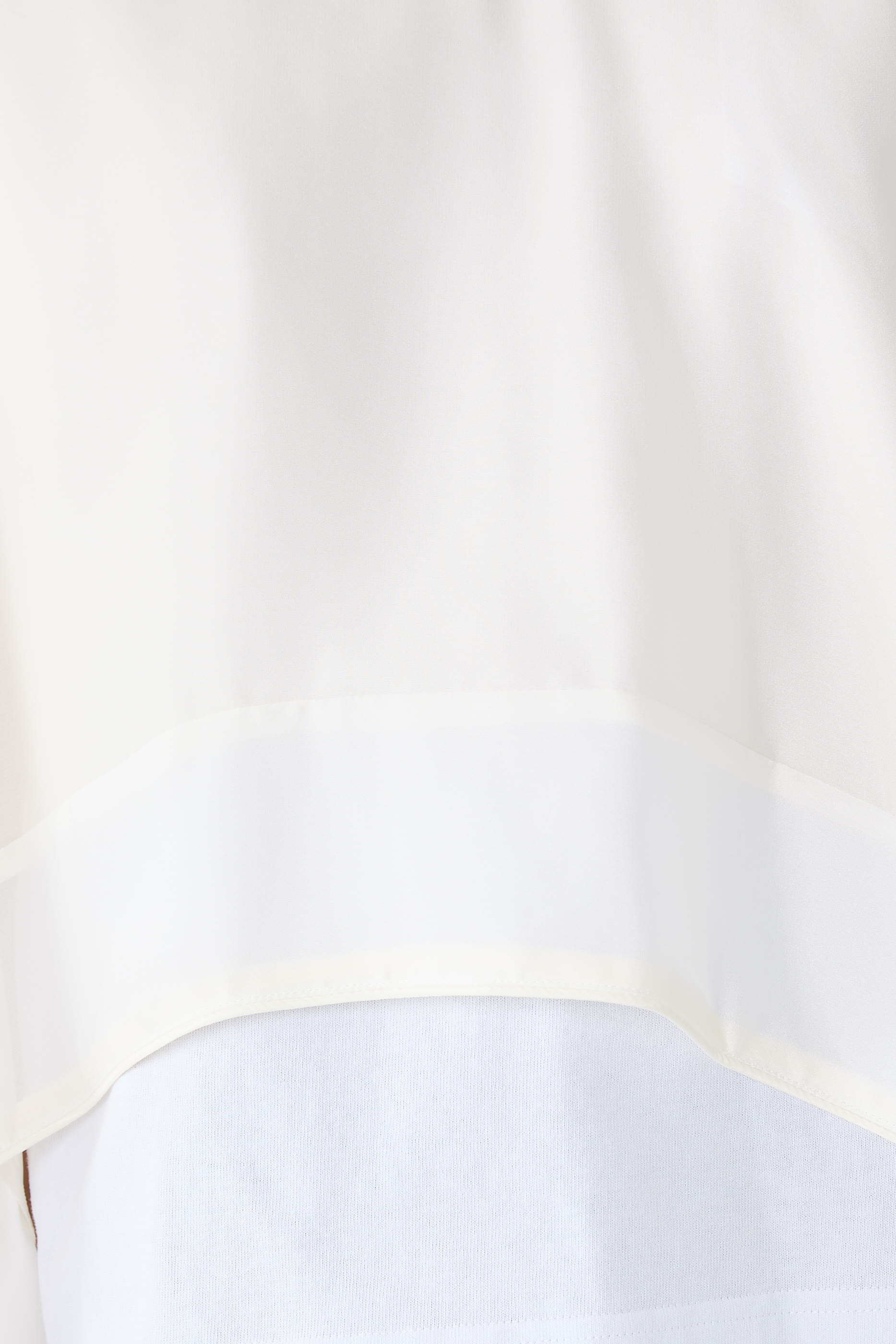  Satin x Cotton Jersey T-Shirt 