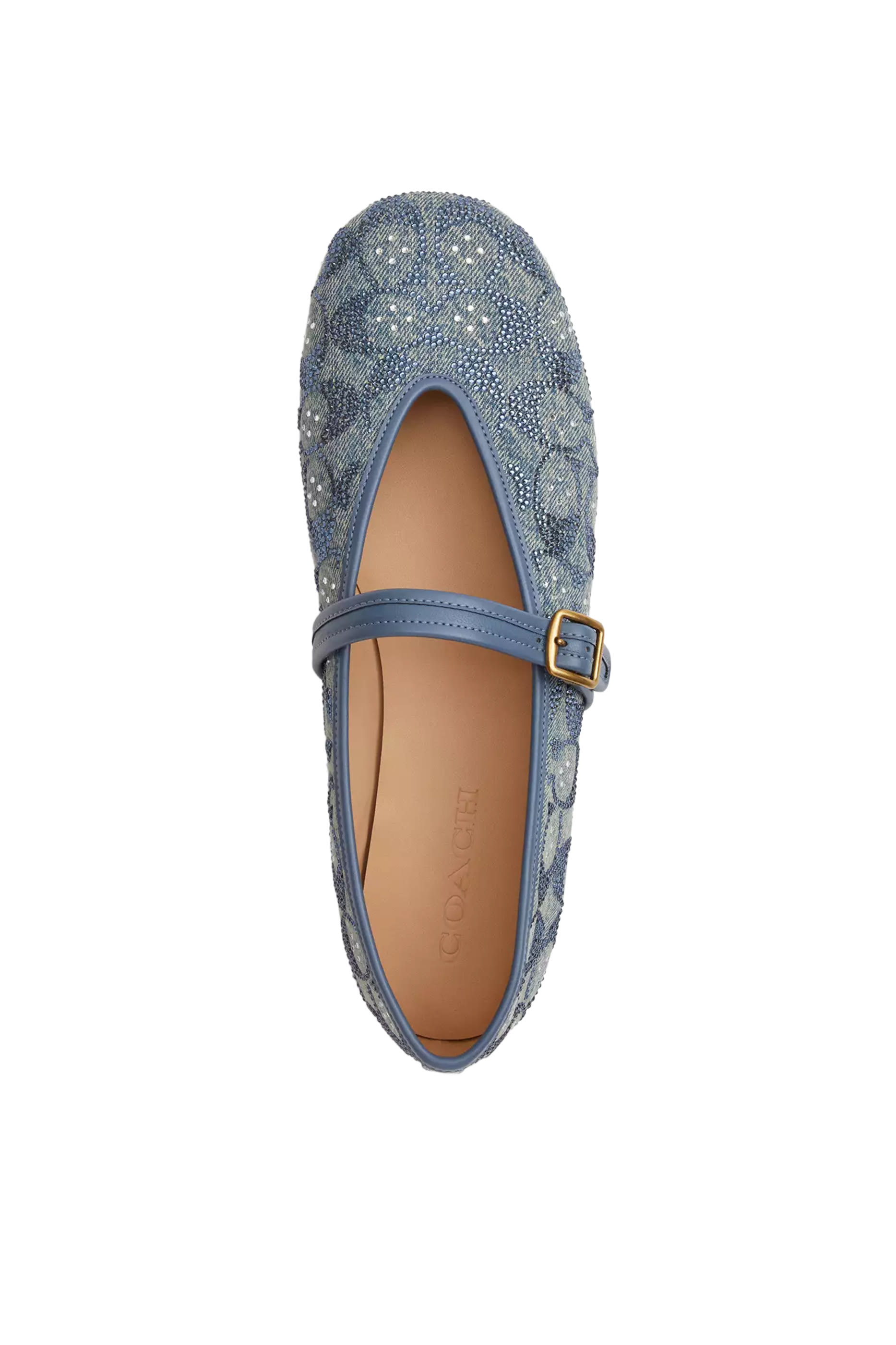 Mary Jane in Crystal Signature Denim