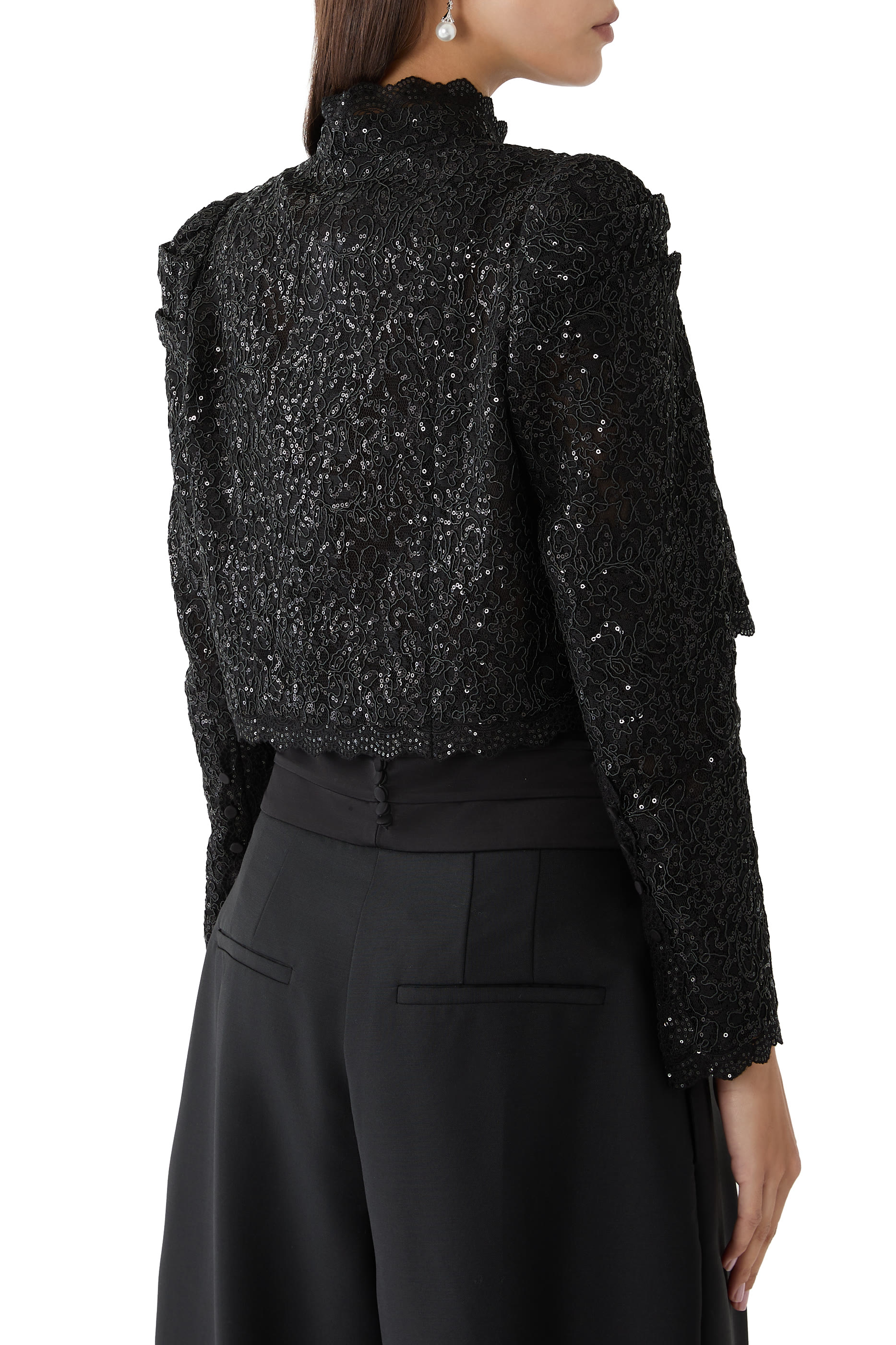 Thomasina Embellished Lace Jacket