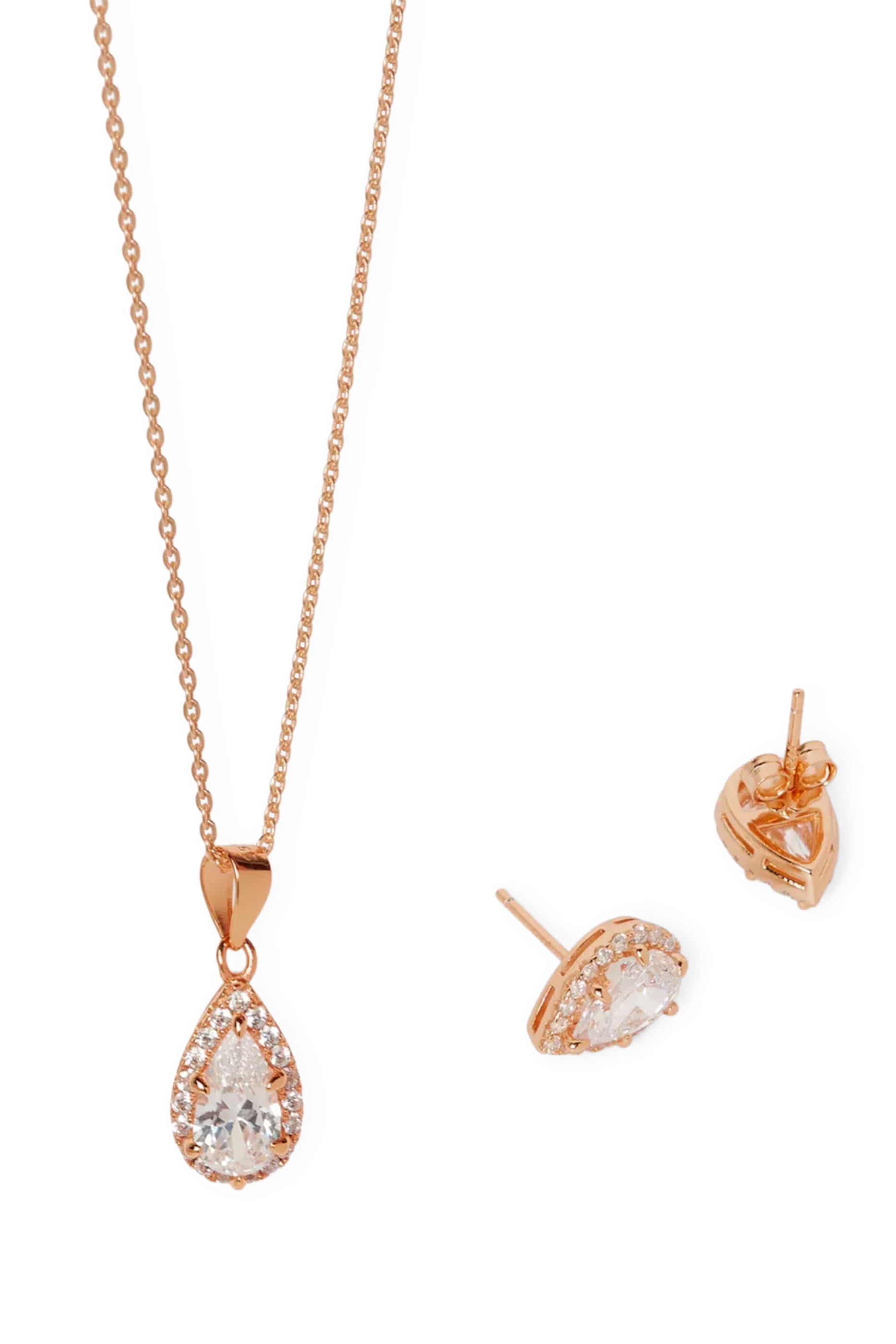 Zia Drop Pendant Necklace