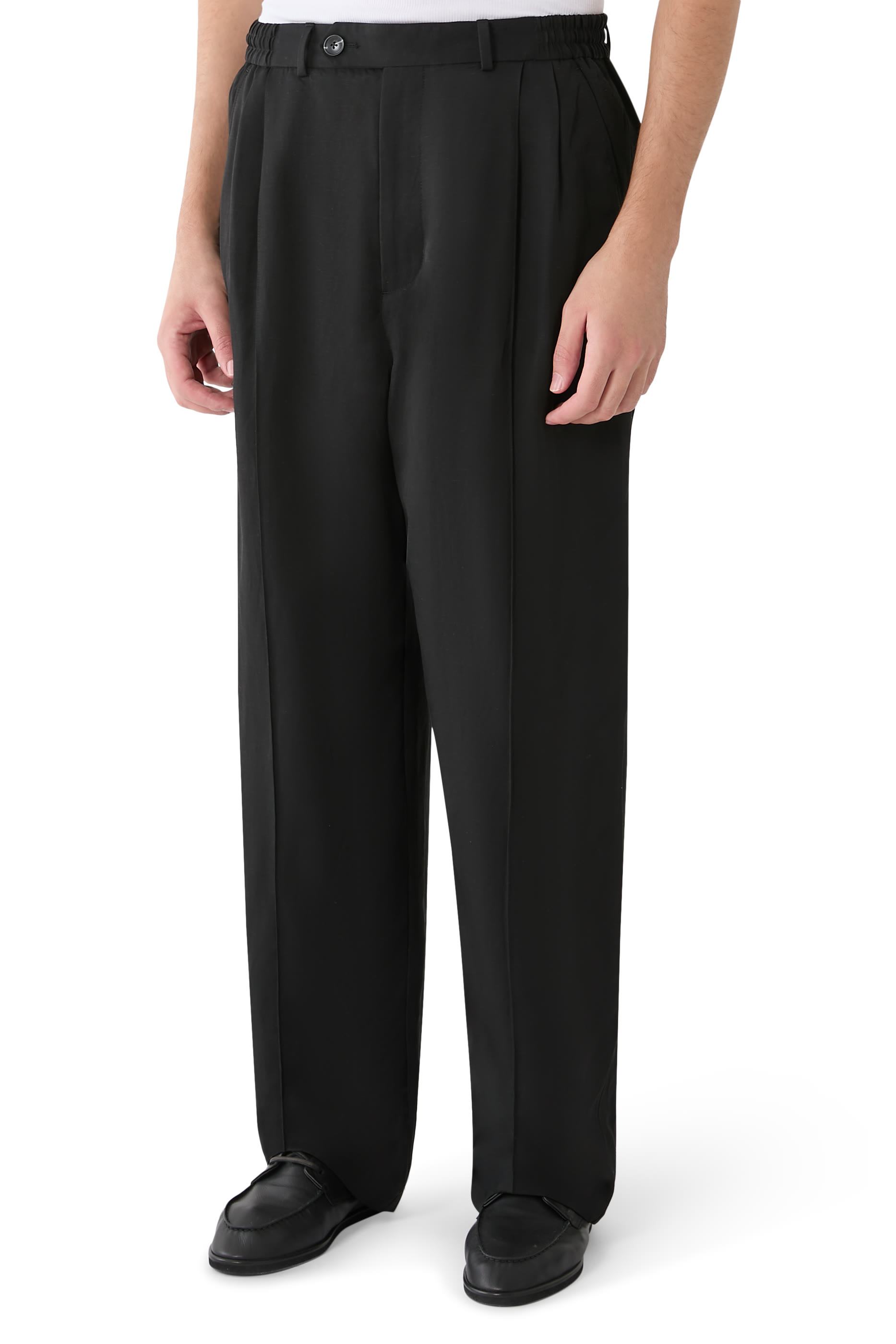 Pleated Suit Pants
