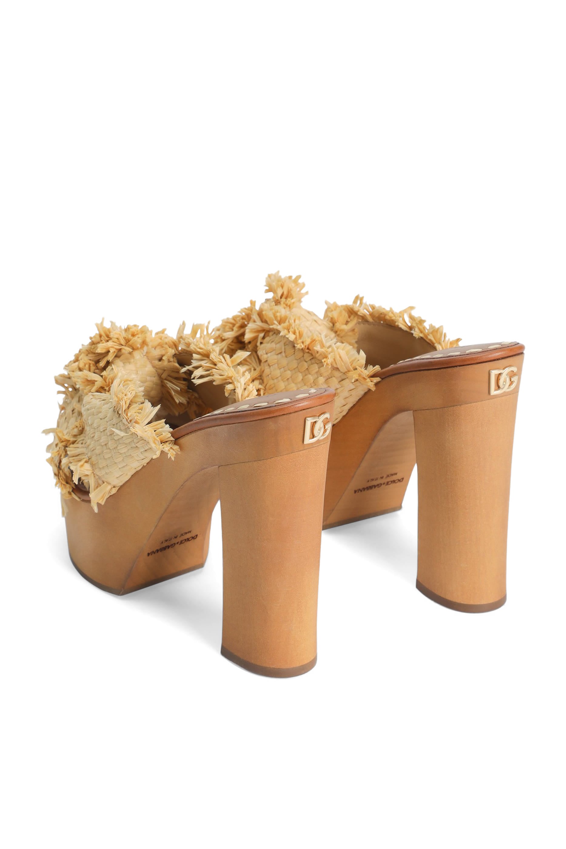 Frayed 130 Wedge Sandals