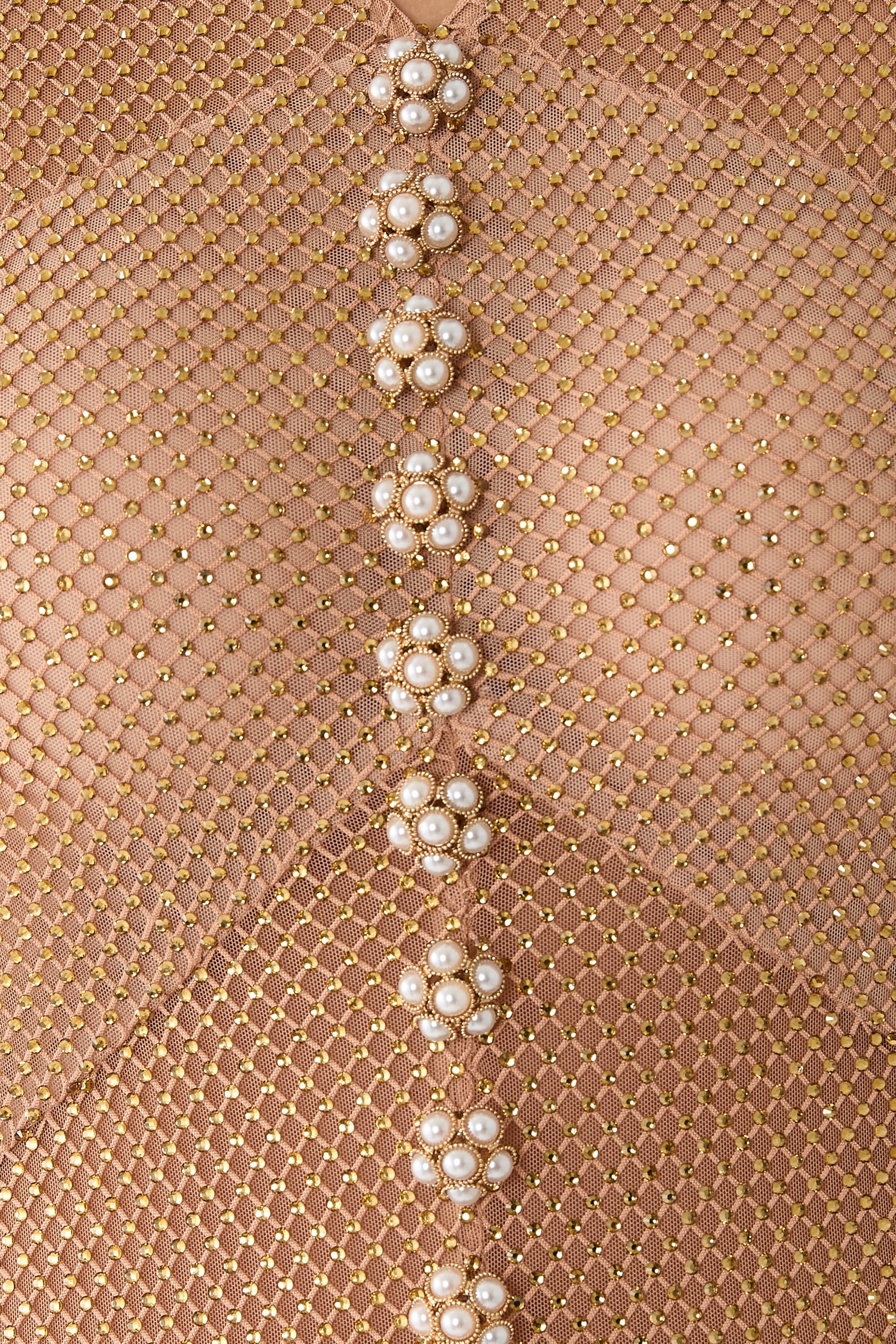 Fishnet Midi Dress
