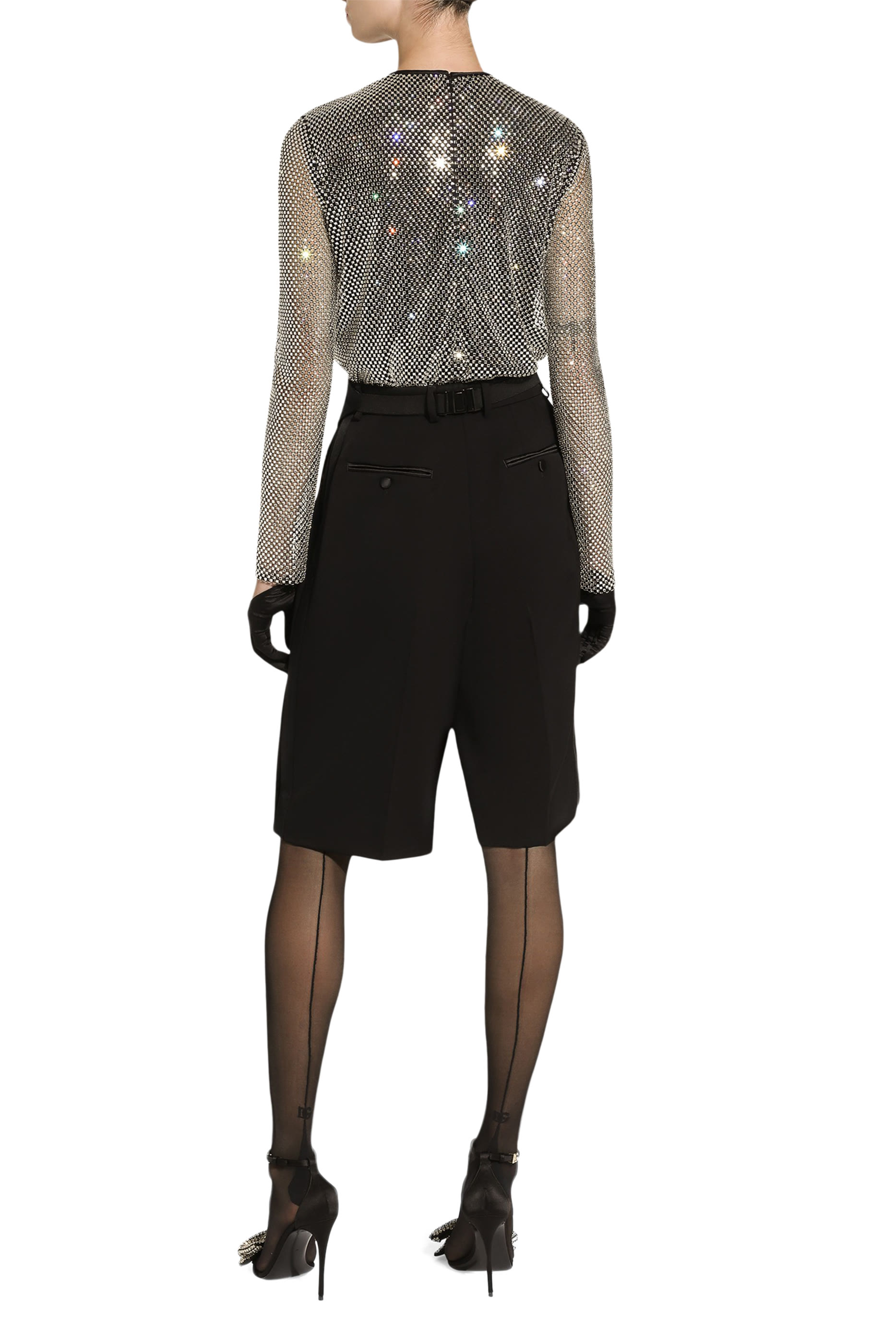Crystal Mesh Blouse 