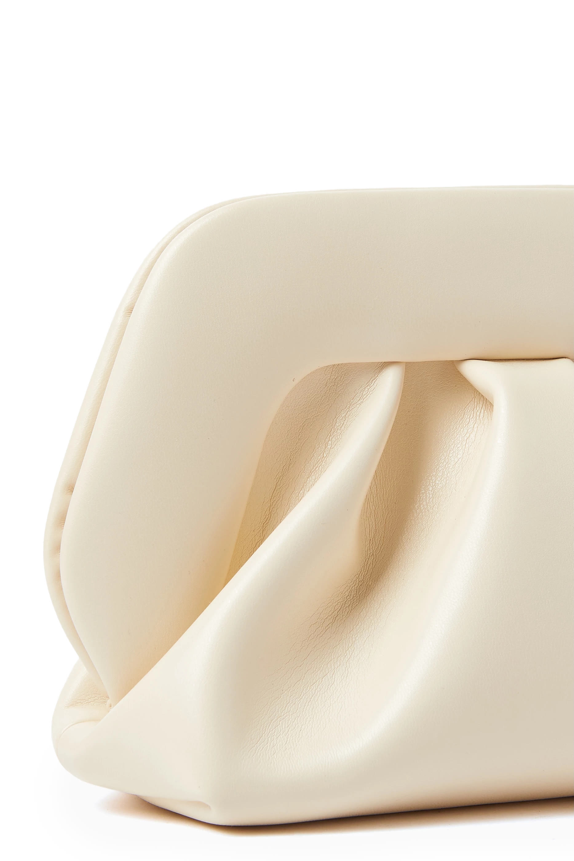 Tia Vegan Fabric Shell Clutch