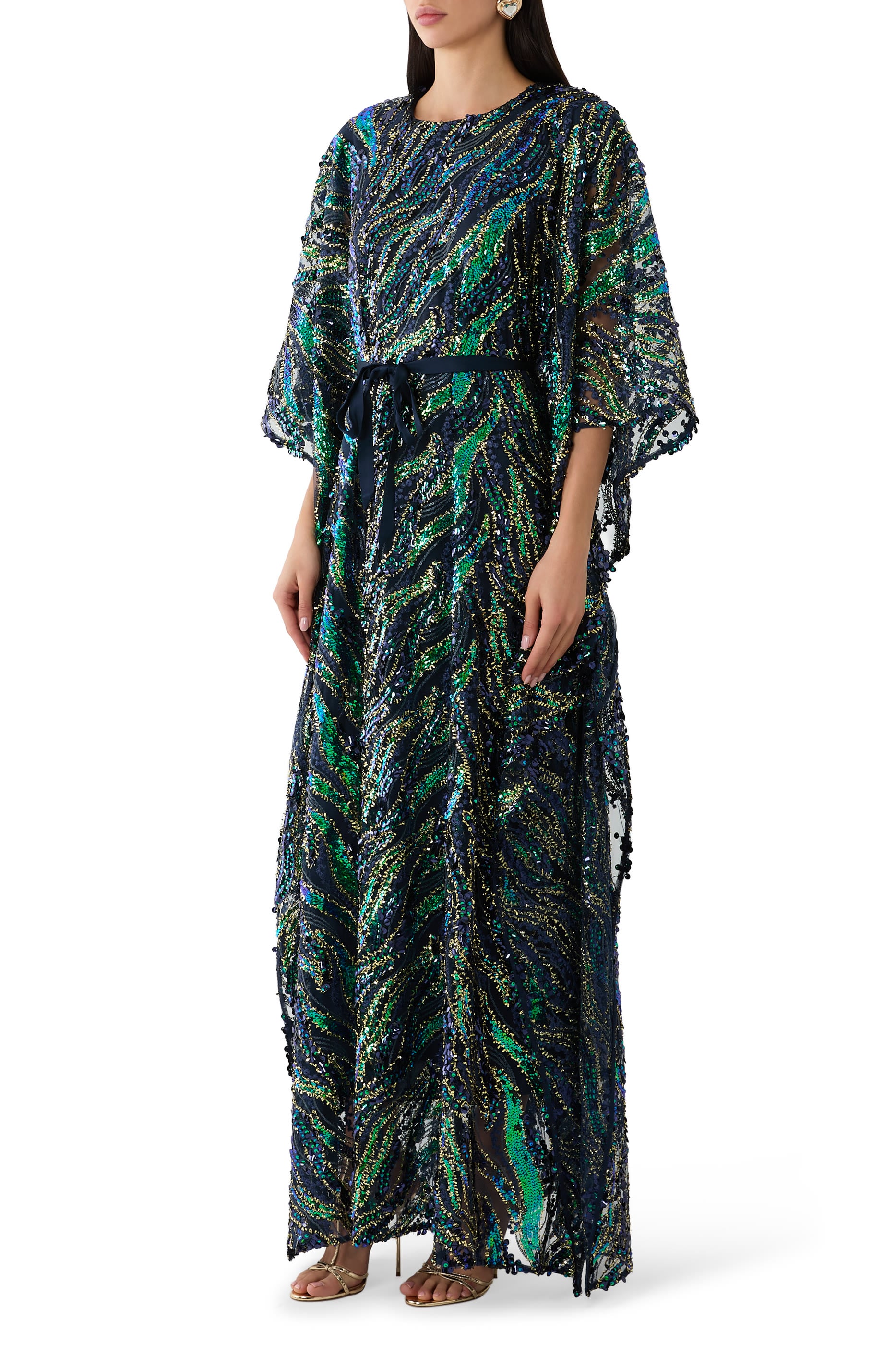 Firefly Sequinned Kaftan